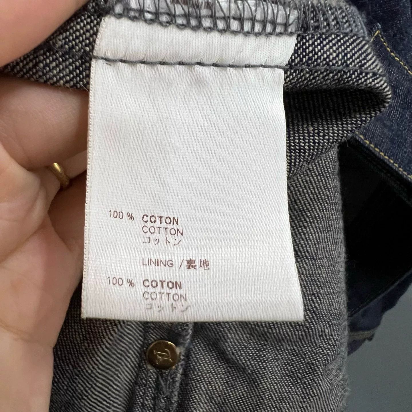 Louis Vuitton Louis Vuitton Indigo Denim Jacket Size 48 Size US M / EU 48-50 / 2 - 4 Thumbnail