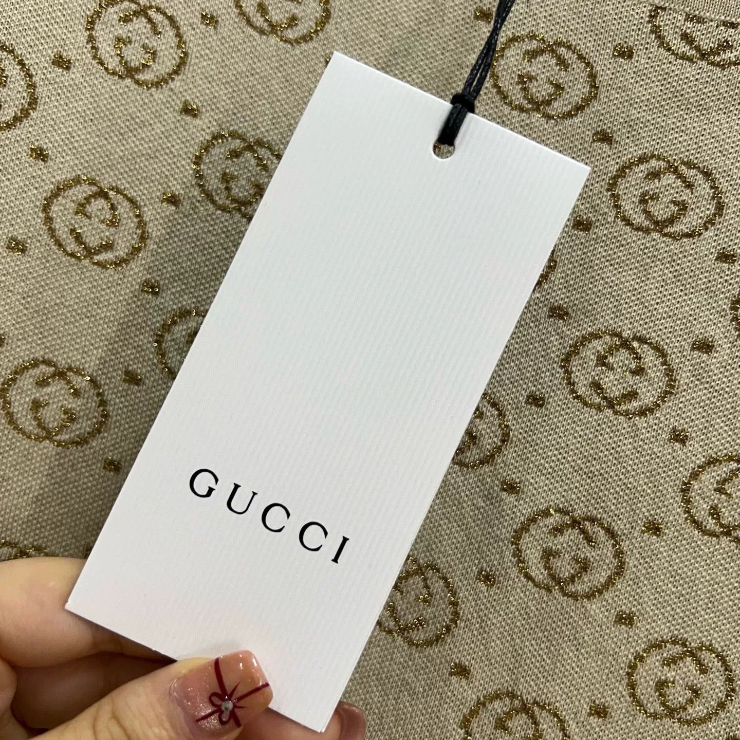 Gucci Gucci Metallic GG Knit Short Sleeve Sweater Size S Size US S / EU 44-46 / 1 - 5 Thumbnail