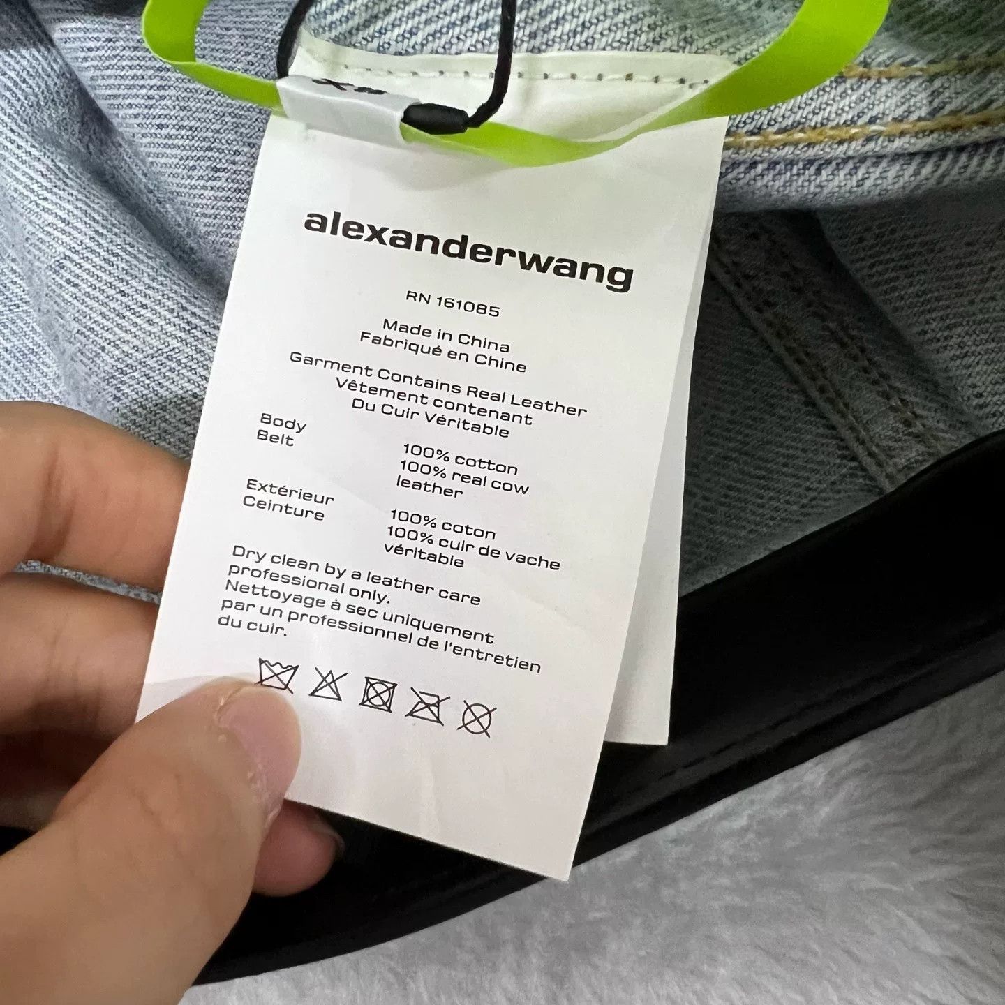 Alexander Wang Alexander Wang Belted Denim Jacket XS Size XS / US 0-2 / IT 36-38 - 6 Thumbnail