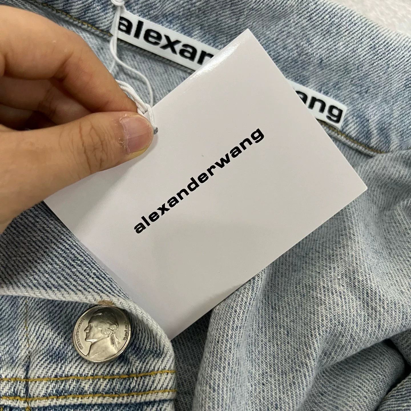 Alexander Wang Alexander Wang Belted Denim Jacket XS Size XS / US 0-2 / IT 36-38 - 5 Thumbnail