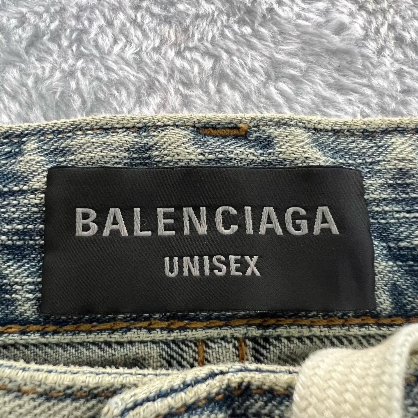 Balenciaga Balenciaga Washed Drawstring Jeans Size S Size US 30 / EU 46 - 4 Thumbnail