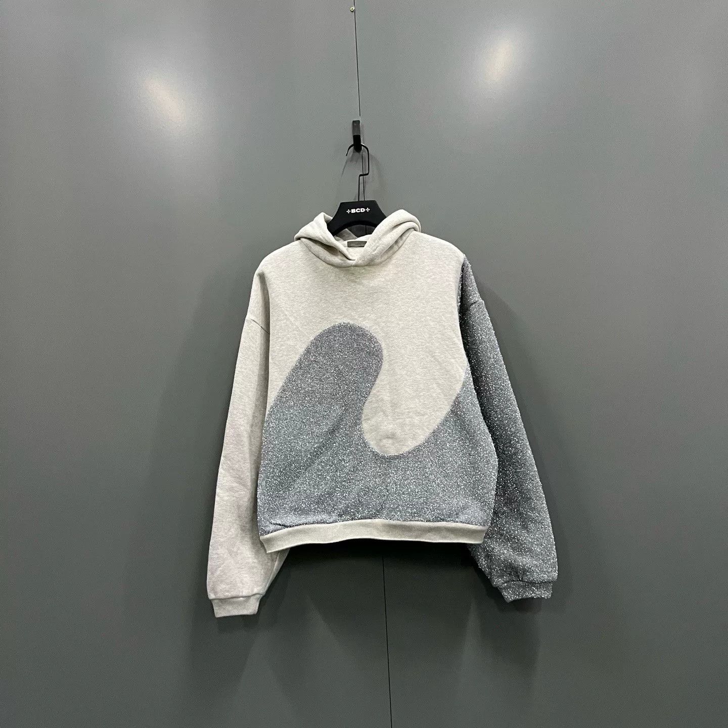 Dior Dior Glitter Panel Hoodie Size M Size US M / EU 48-50 / 2 - 2 Thumbnail