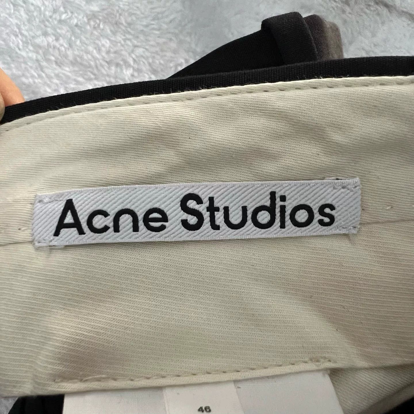 Acne Studios Acne Studios Black Trousers Size 46 Size US 30 / EU 46 - 4 Thumbnail