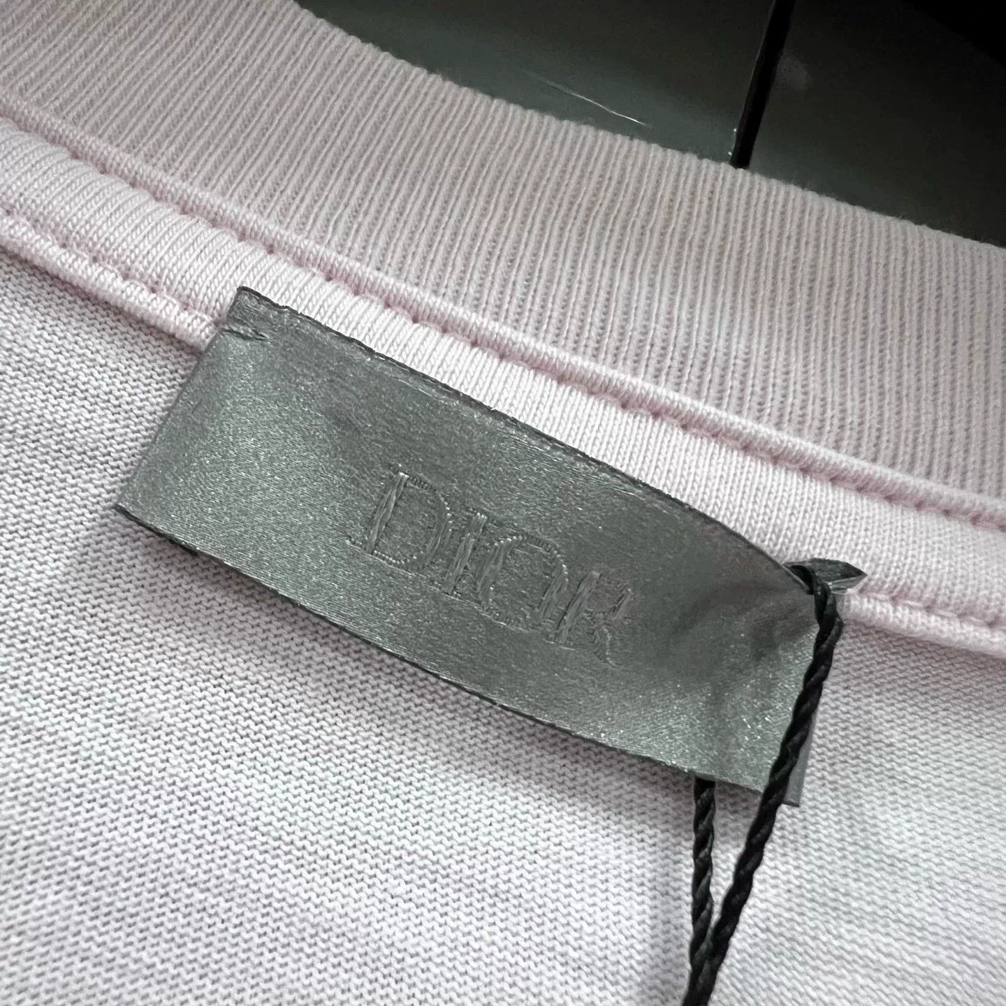 Dior Dior Pink Logo Cotton T-Shirt Size M Size US M / EU 48-50 / 2 - 5 Thumbnail