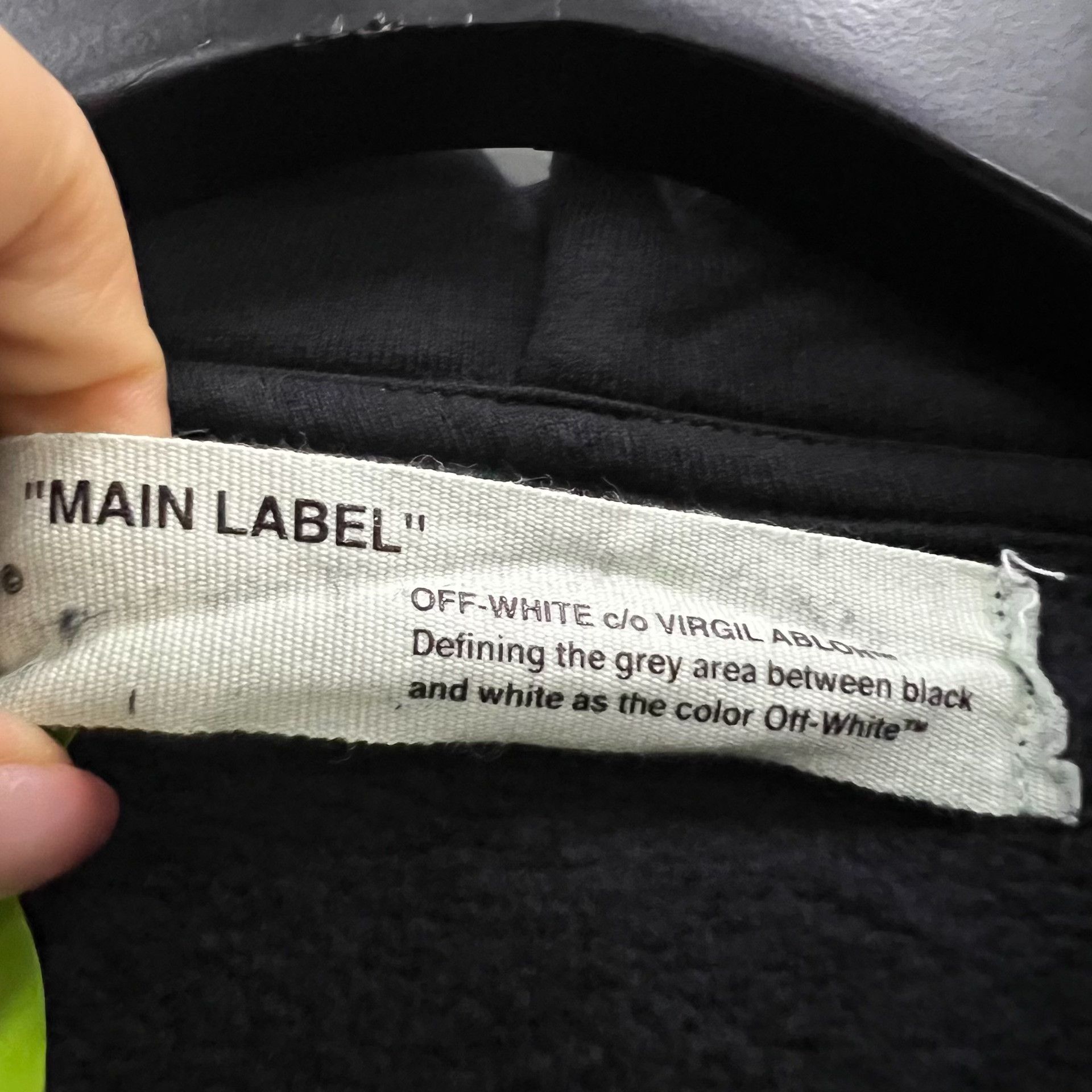 Off-White Off-White Logo Hoodie Size M Size US M / EU 48-50 / 2 - 6 Thumbnail
