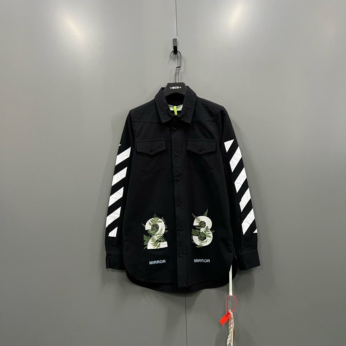 Off-White Off-White Mirror Embroidered Shirt Size XS Size US XS / EU 42 / 0 - 2 Thumbnail