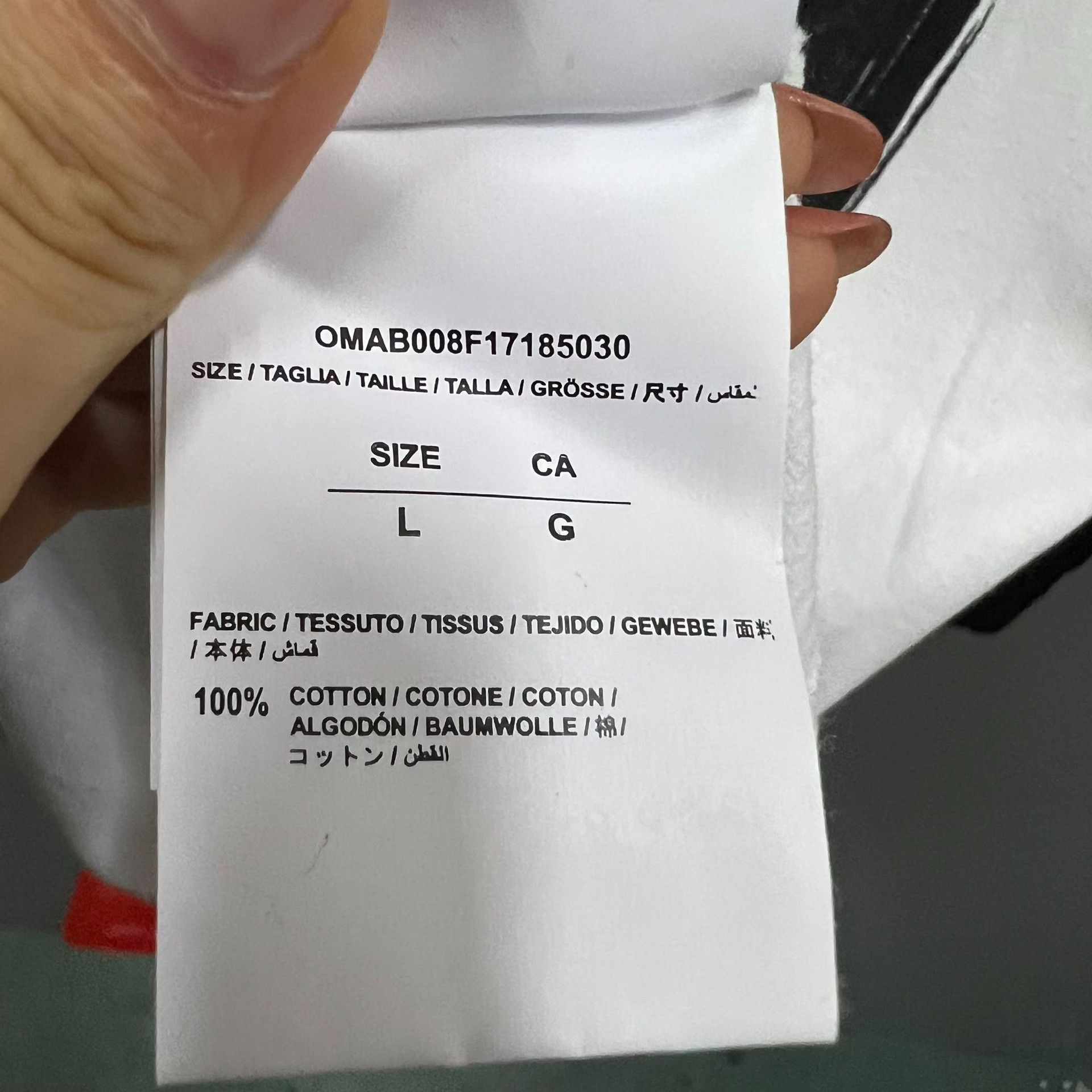 Off-White Off-White Brush Arrow Long Sleeve T-Shirt Size L Size US L / EU 52-54 / 3 - 5 Thumbnail