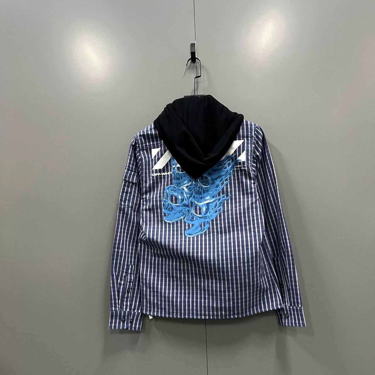 Off-White Off-White Striped Light Jacket Size XS Size US XS / EU 42 / 0 - 3 Thumbnail