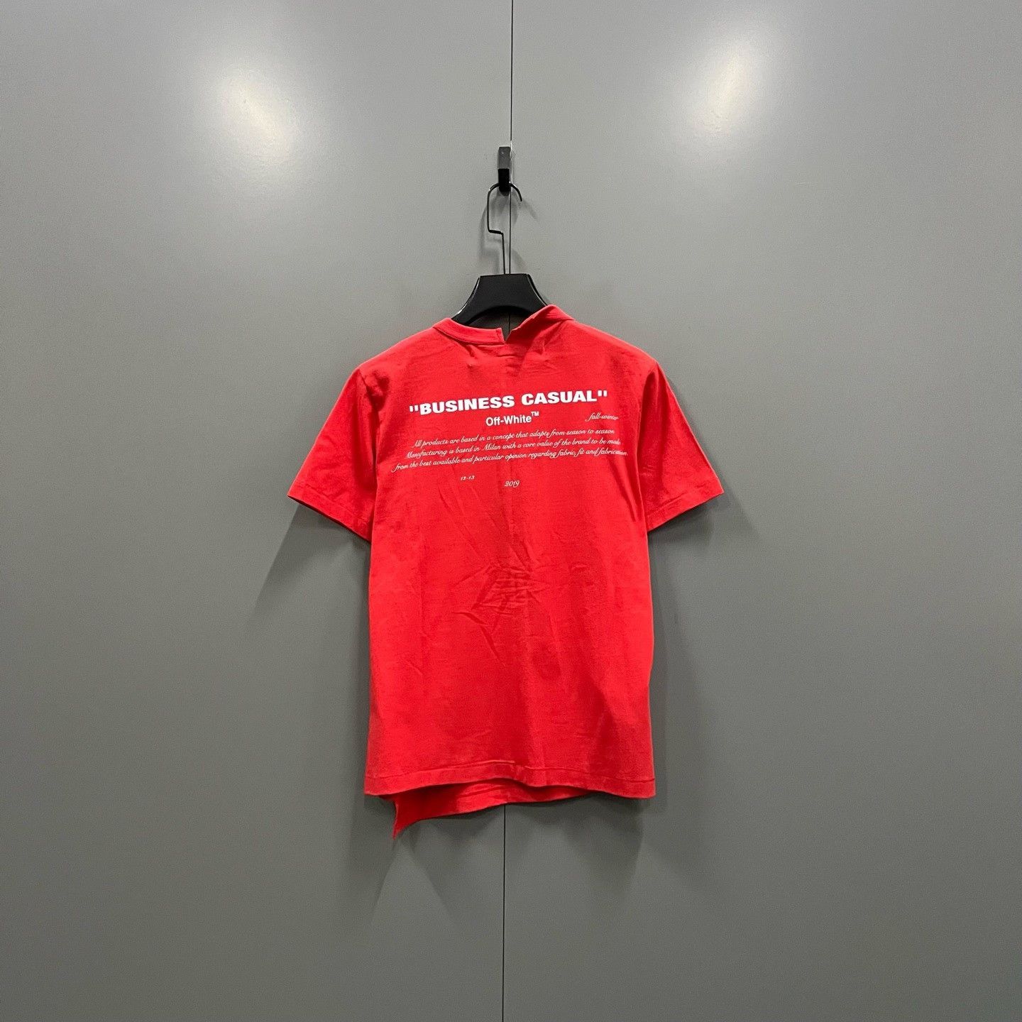 Off-White Off-White Business Casual Graphic T-Shirt Size S Size US S / EU 44-46 / 1 - 3 Thumbnail