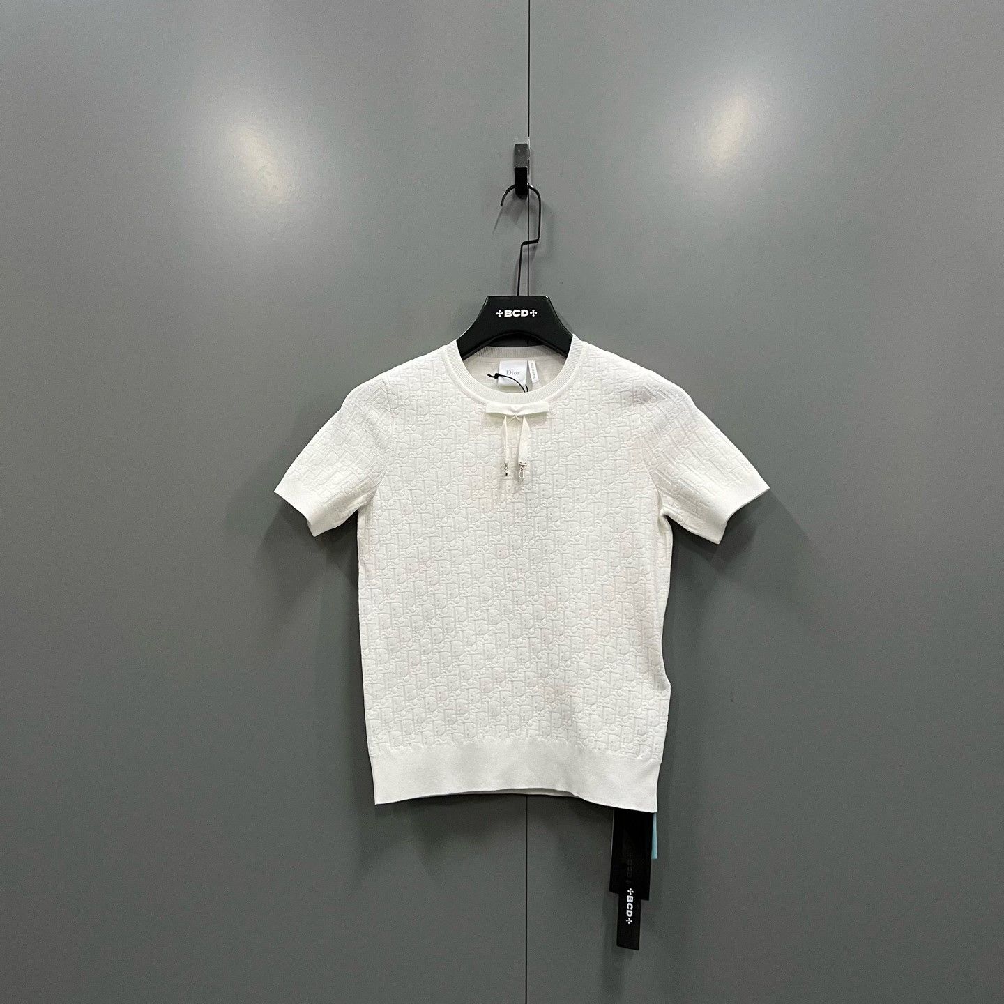 Dior Dior Oblique Jacquard Knit Top Size 34 Size XS / US 0-2 / IT 36-38 - 2 Thumbnail
