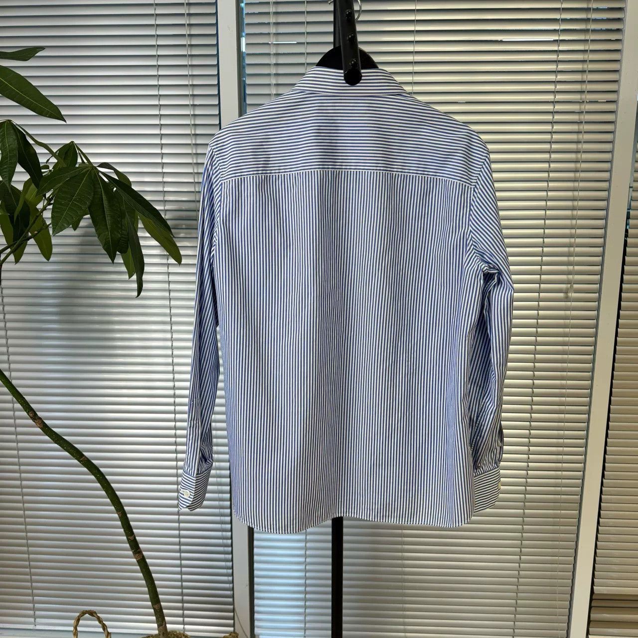Celine Celine Striped Button-Up Shirt Size M Size US M / EU 48-50 / 2 - 3 Thumbnail