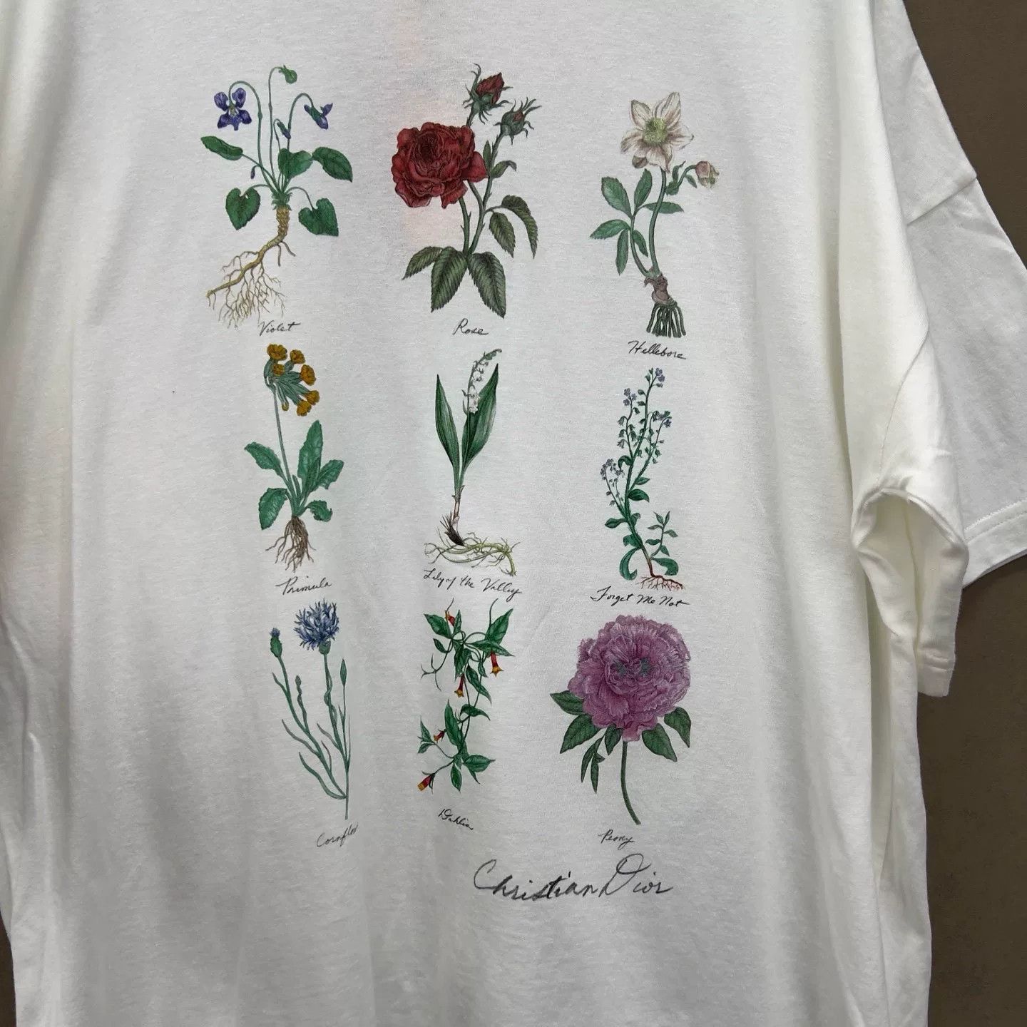Dior Dior Botanical Print T-Shirt Size S Size US S / EU 44-46 / 1 - 4 Thumbnail