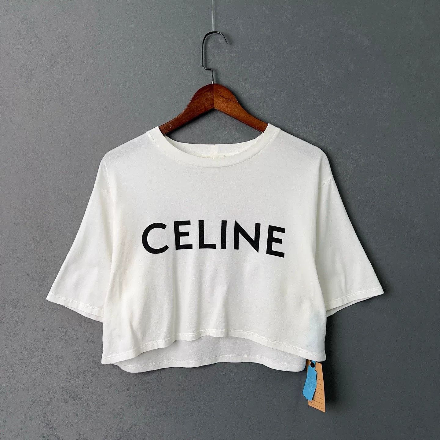 Celine Celine Logo Short Sleeve T-Shirt Size M Size M / US 6-8 / IT 42-44 - 2 Thumbnail