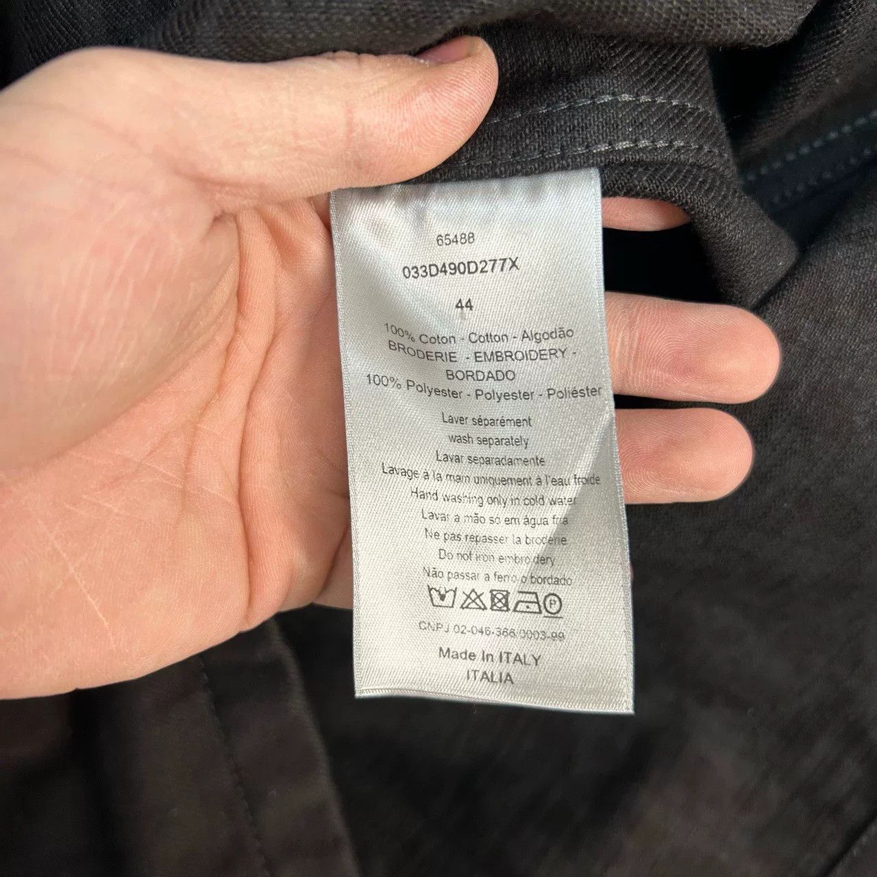 Dior Dior x Kenny Scharf Denim Jacket Size 44 Size US S / EU 44-46 / 1 - 5 Thumbnail