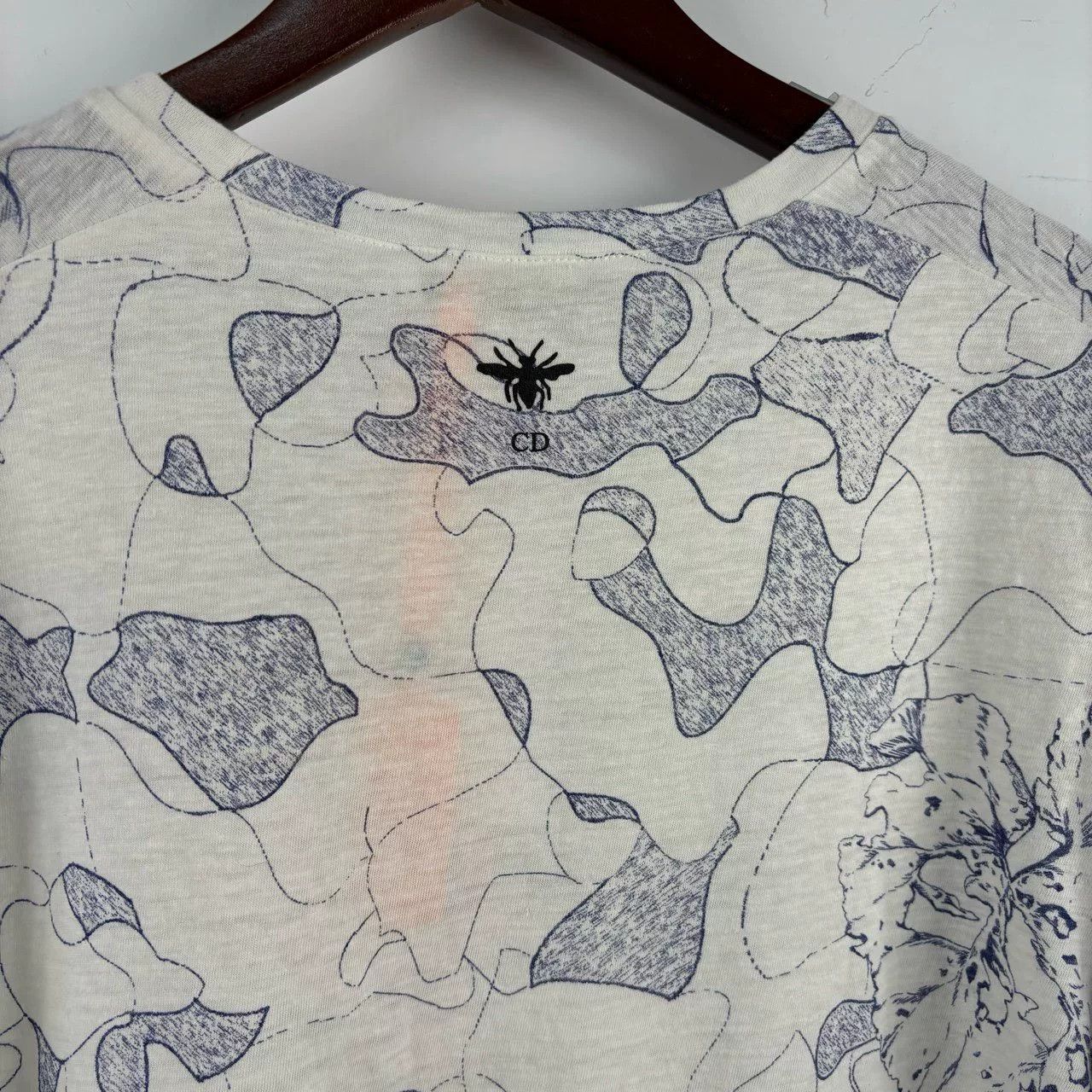 Christian Dior Monsieur Christian Dior Bee Print T-Shirt Size M Size US M / EU 48-50 / 2 - 5 Thumbnail