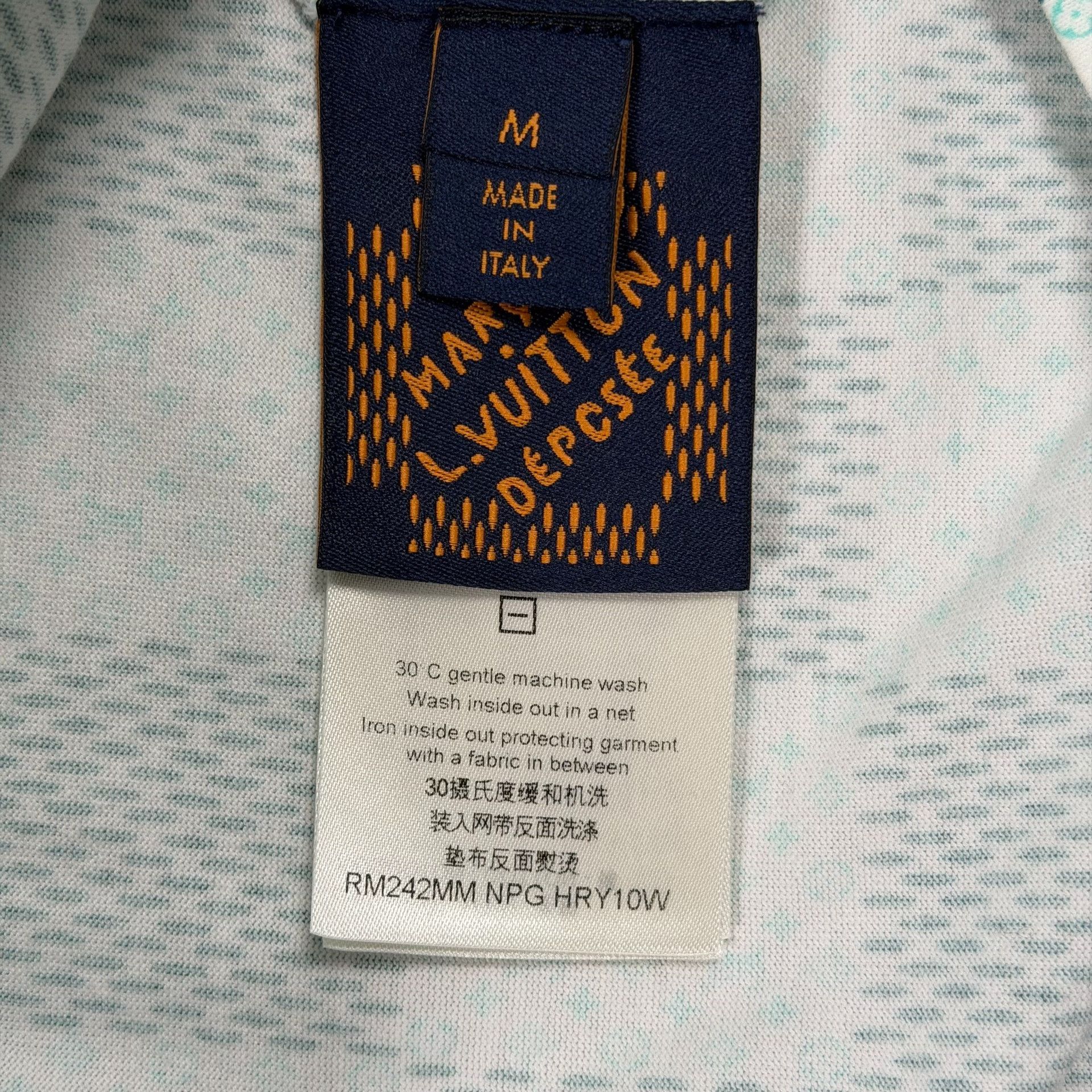 Louis Vuitton Louis Vuitton Damier Check T-Shirt Size M Size US M / EU 48-50 / 2 - 7 Thumbnail