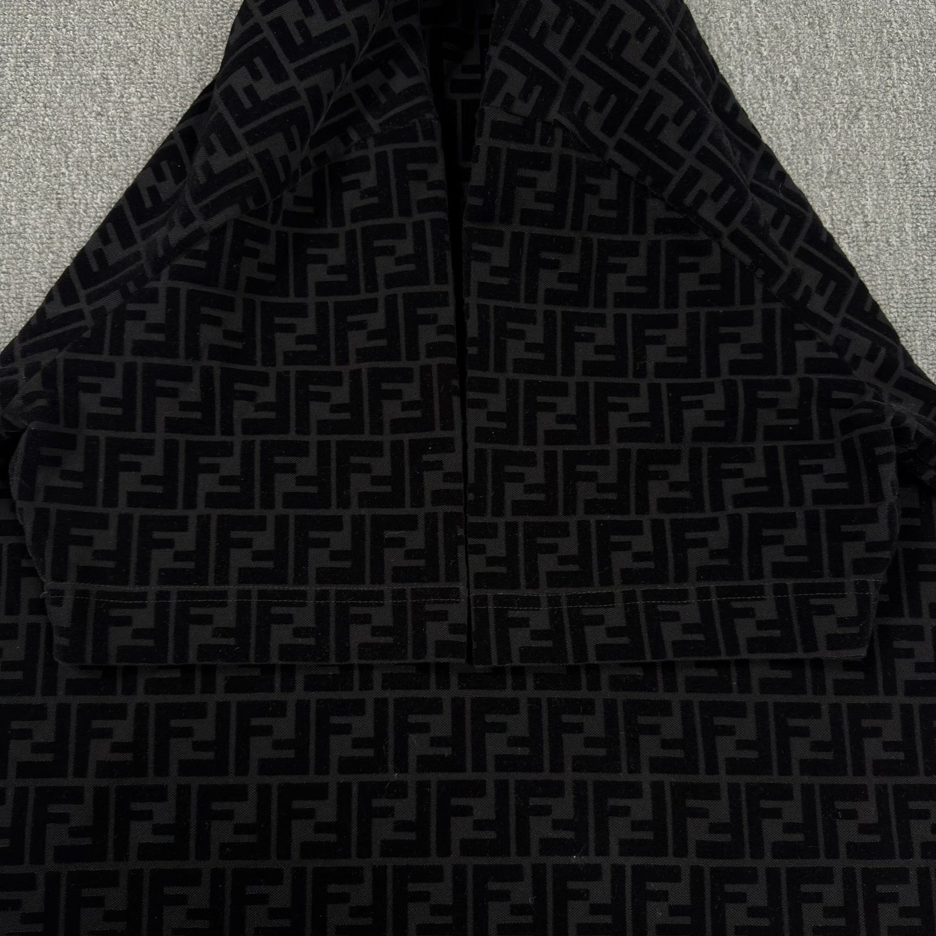 Fendi Fendi FF Flocked Logo T-Shirt Size XXXL Size US XXL / EU 58 / 5 - 5 Thumbnail