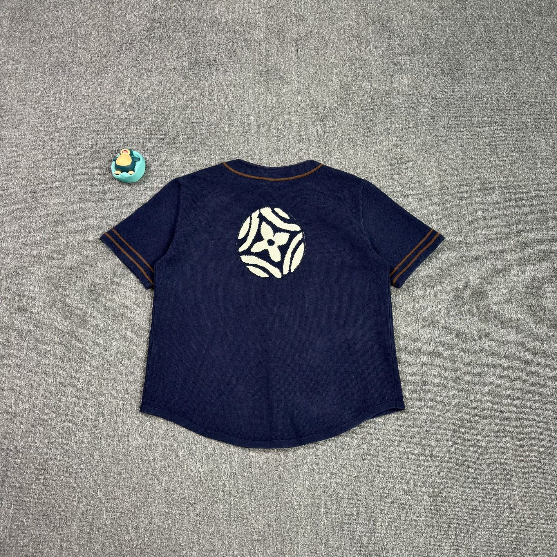 Louis Vuitton Louis Vuitton x Nigo Baseball Jersey Size XL Size US XL / EU 56 / 4 - 3 Thumbnail
