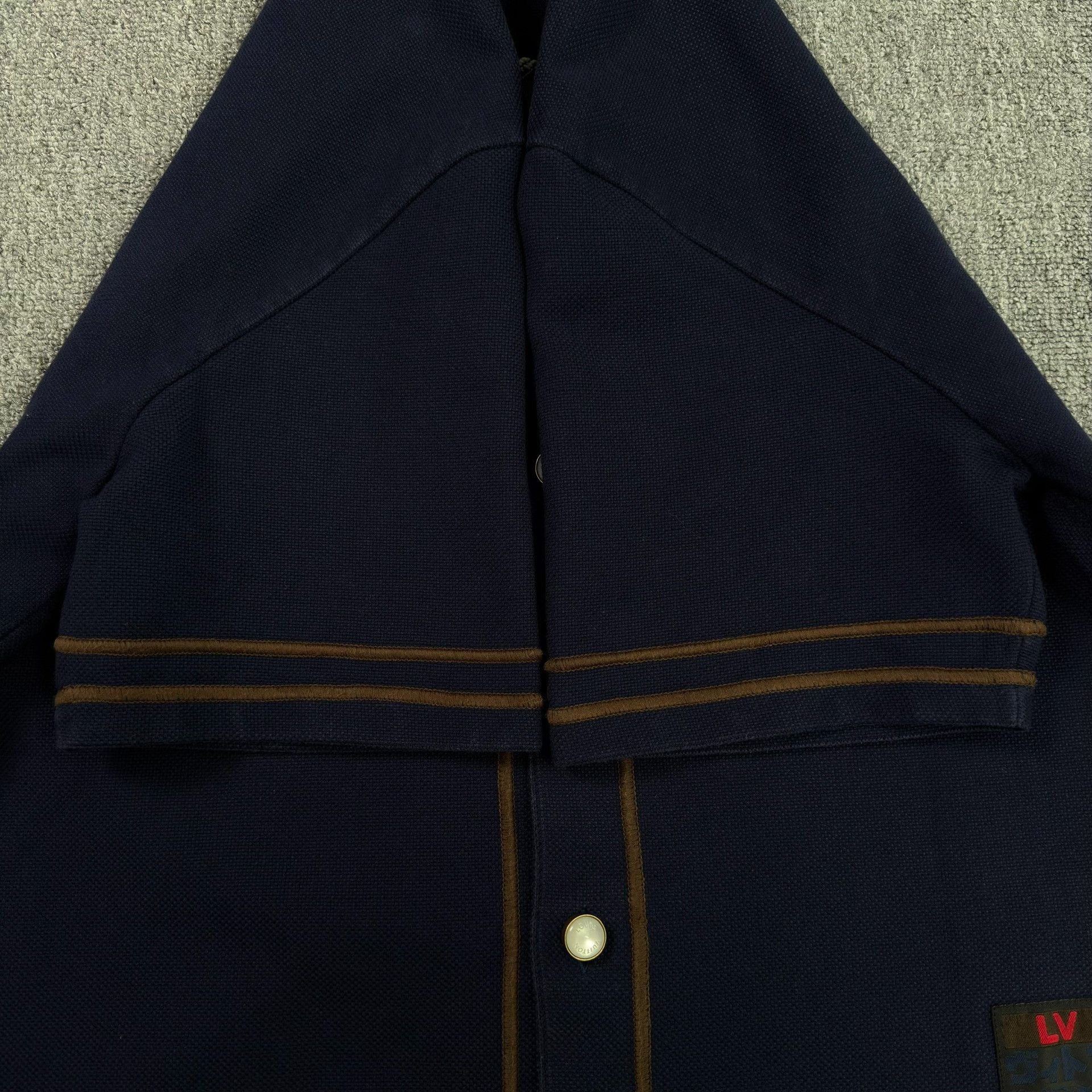 Louis Vuitton Louis Vuitton x Nigo Baseball Jersey Size XL Size US XL / EU 56 / 4 - 5 Thumbnail