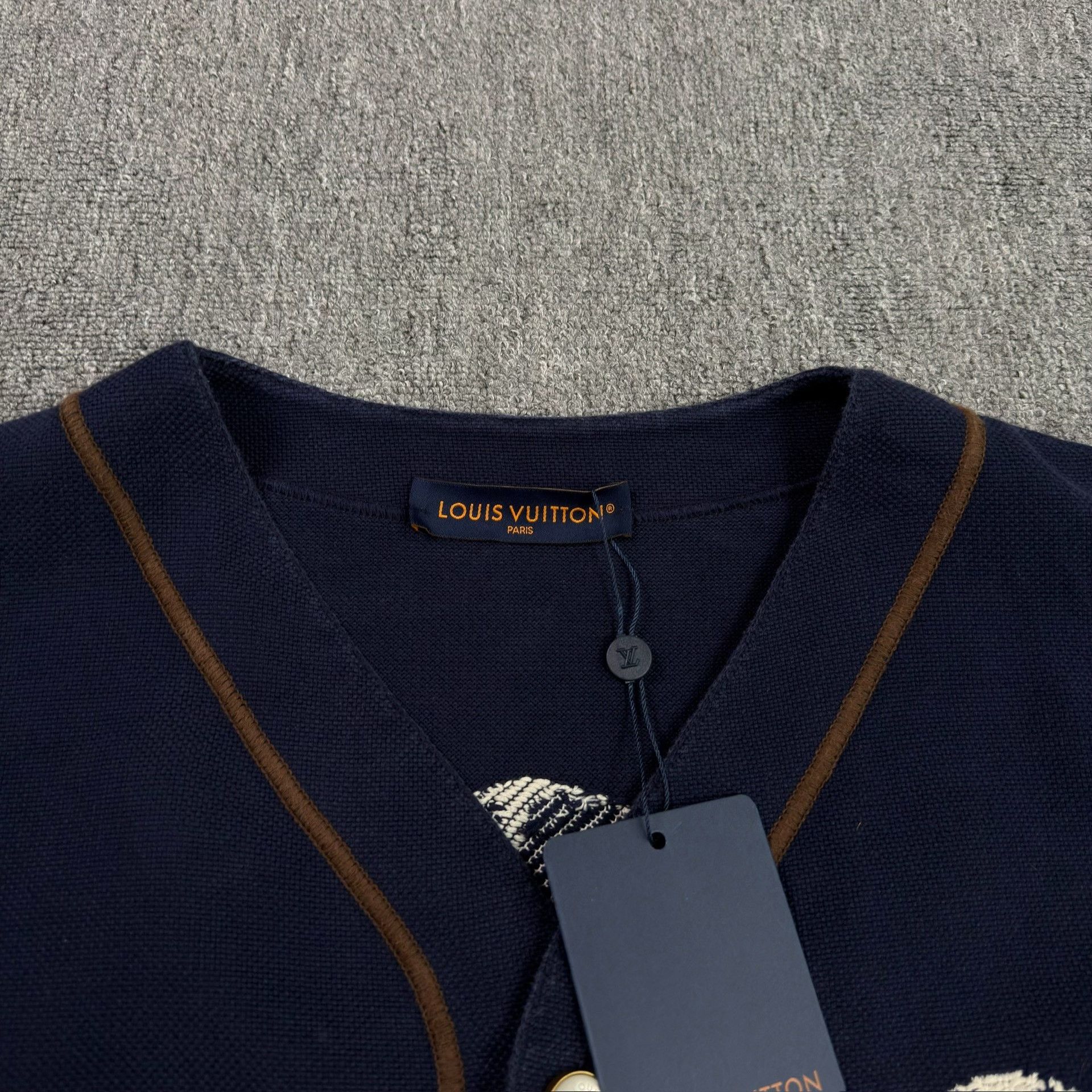 Louis Vuitton Louis Vuitton x Nigo Baseball Jersey Size XL Size US XL / EU 56 / 4 - 4 Thumbnail