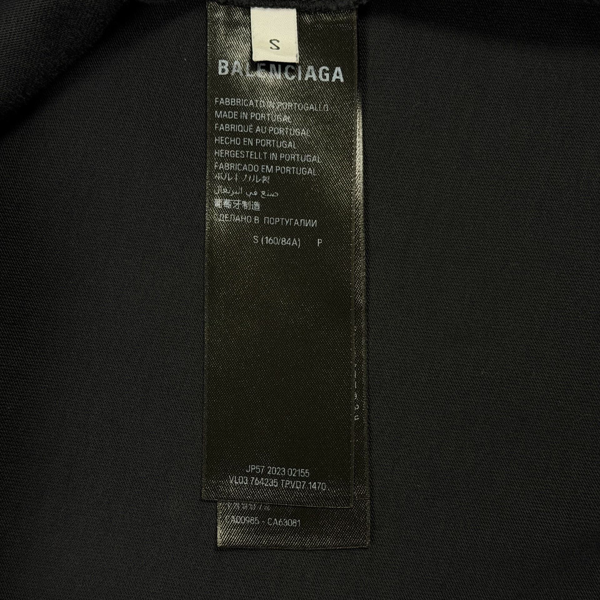 Balenciaga Balenciaga 3B Embroidered Logo T-Shirt Size S Size US S / EU 44-46 / 1 - 8 Thumbnail