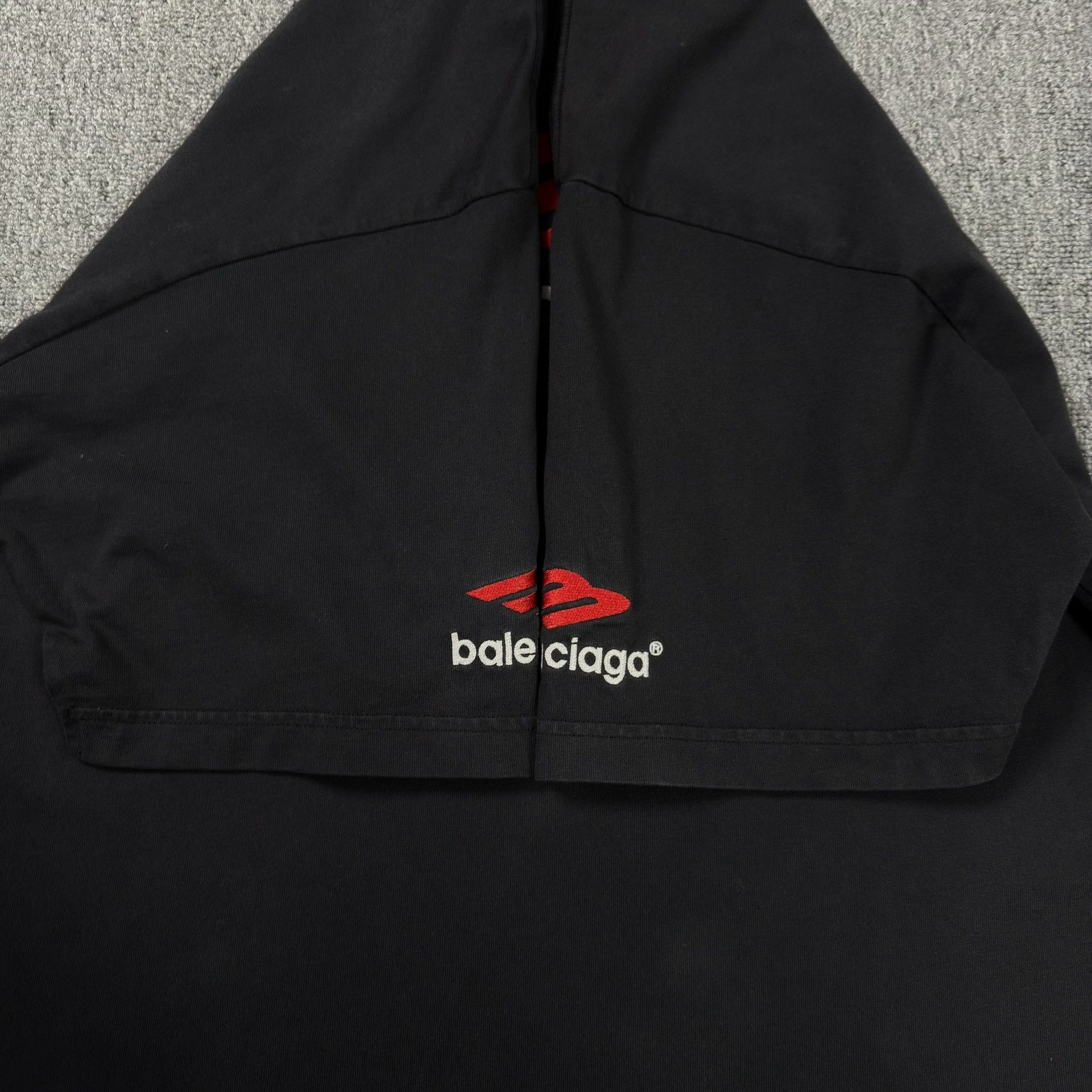 Balenciaga Balenciaga 3B Embroidered Logo T-Shirt Size S Size US S / EU 44-46 / 1 - 5 Thumbnail