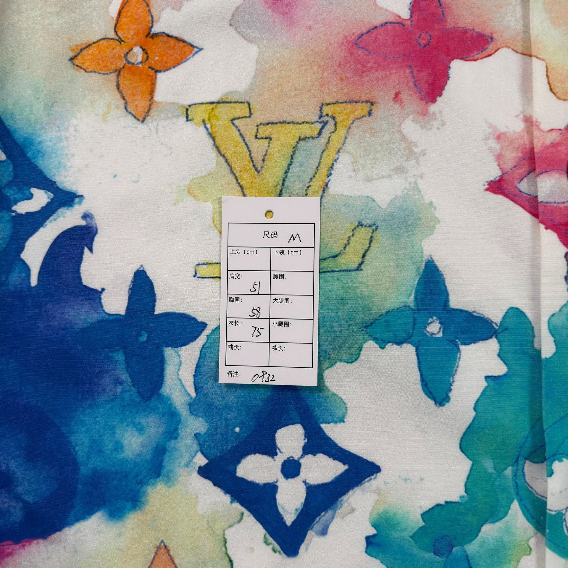 Louis Vuitton Louis Vuitton Watercolor Monogram Short Sleeve Shirt M Size US M / EU 48-50 / 2 - 7 Thumbnail