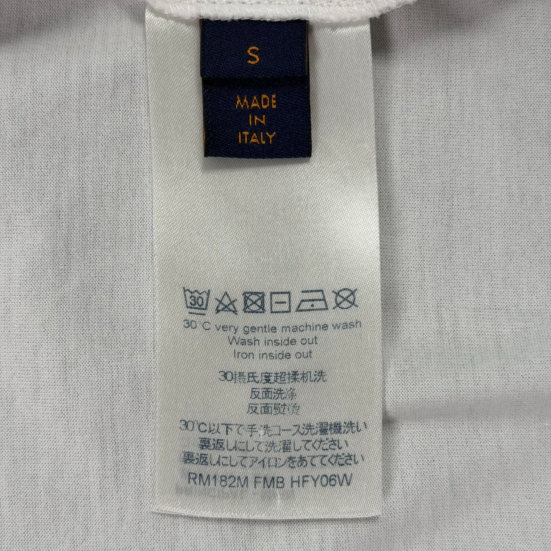 Louis Vuitton Louis Vuitton Logo Print T-Shirt White Size S Size US S / EU 44-46 / 1 - 8 Thumbnail