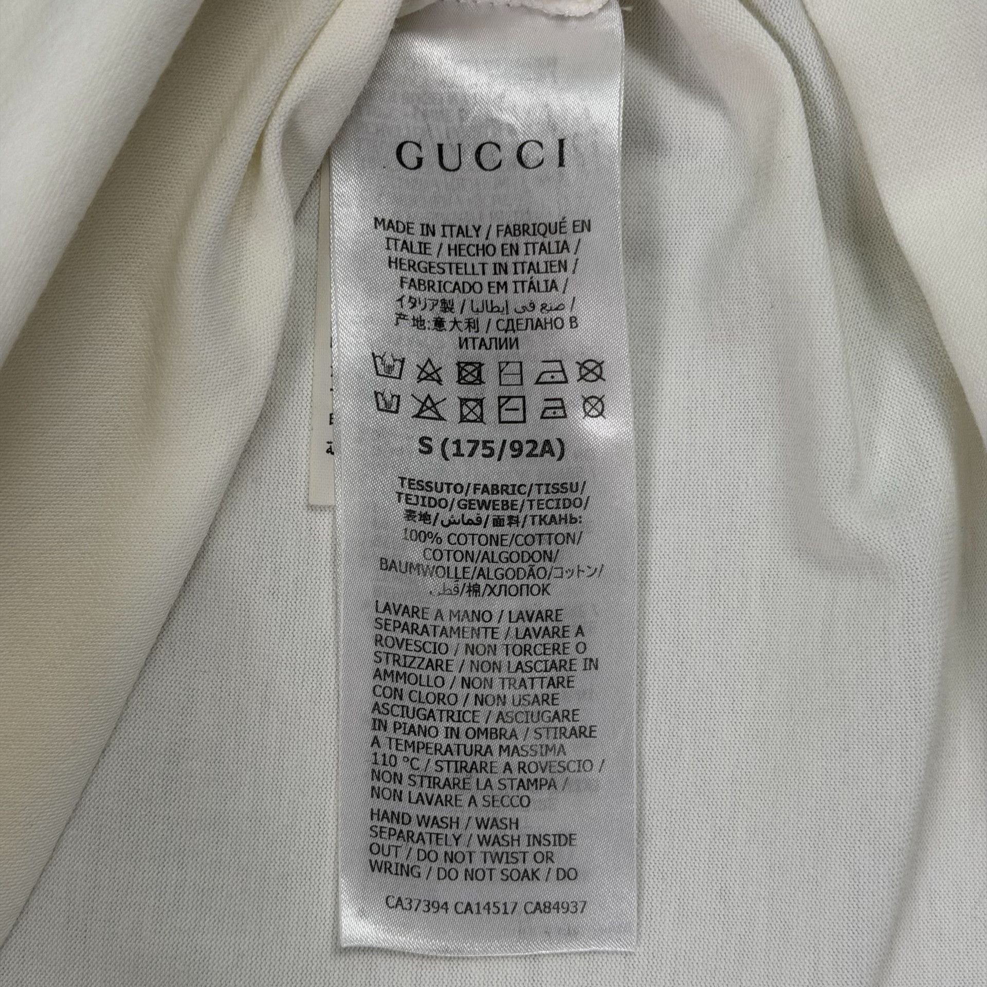 Gucci Gucci Blade Logo Print T-Shirt Size S Size US S / EU 44-46 / 1 - 8 Thumbnail