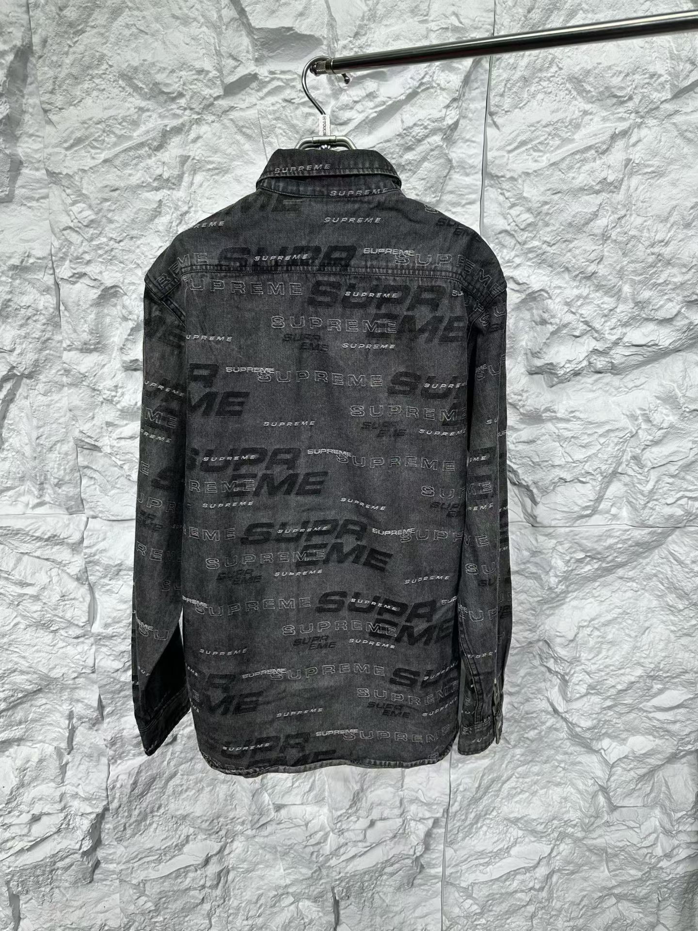 Supreme Supreme Logo All Over Print Shirt Size M Size US M / EU 48-50 / 2 - 3 Thumbnail