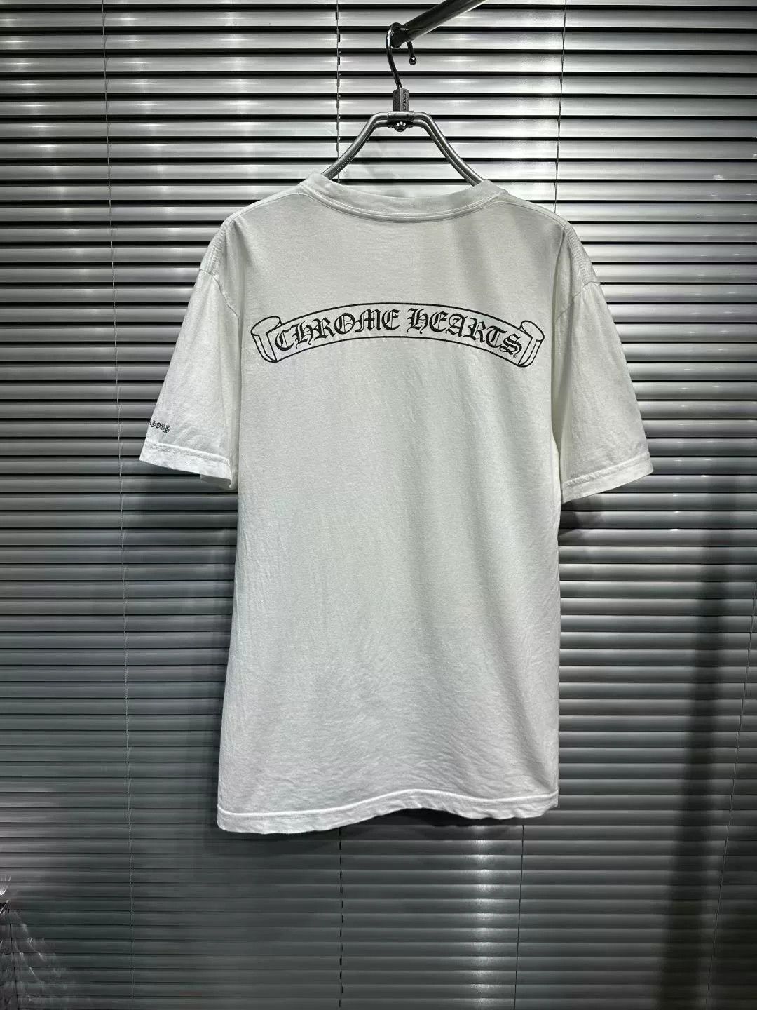 Chrome Hearts Chrome Hearts Scroll Logo T-Shirt Size M Size US M / EU 48-50 / 2 - 2 Thumbnail