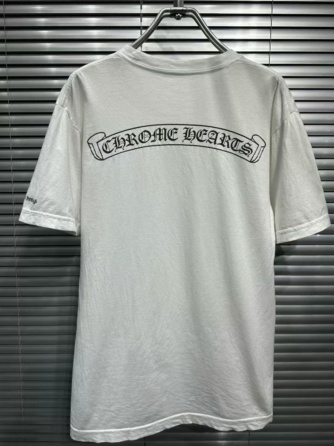 Chrome Hearts Chrome Hearts Scroll Logo T-Shirt Size M Size US M / EU 48-50 / 2 - 4 Thumbnail