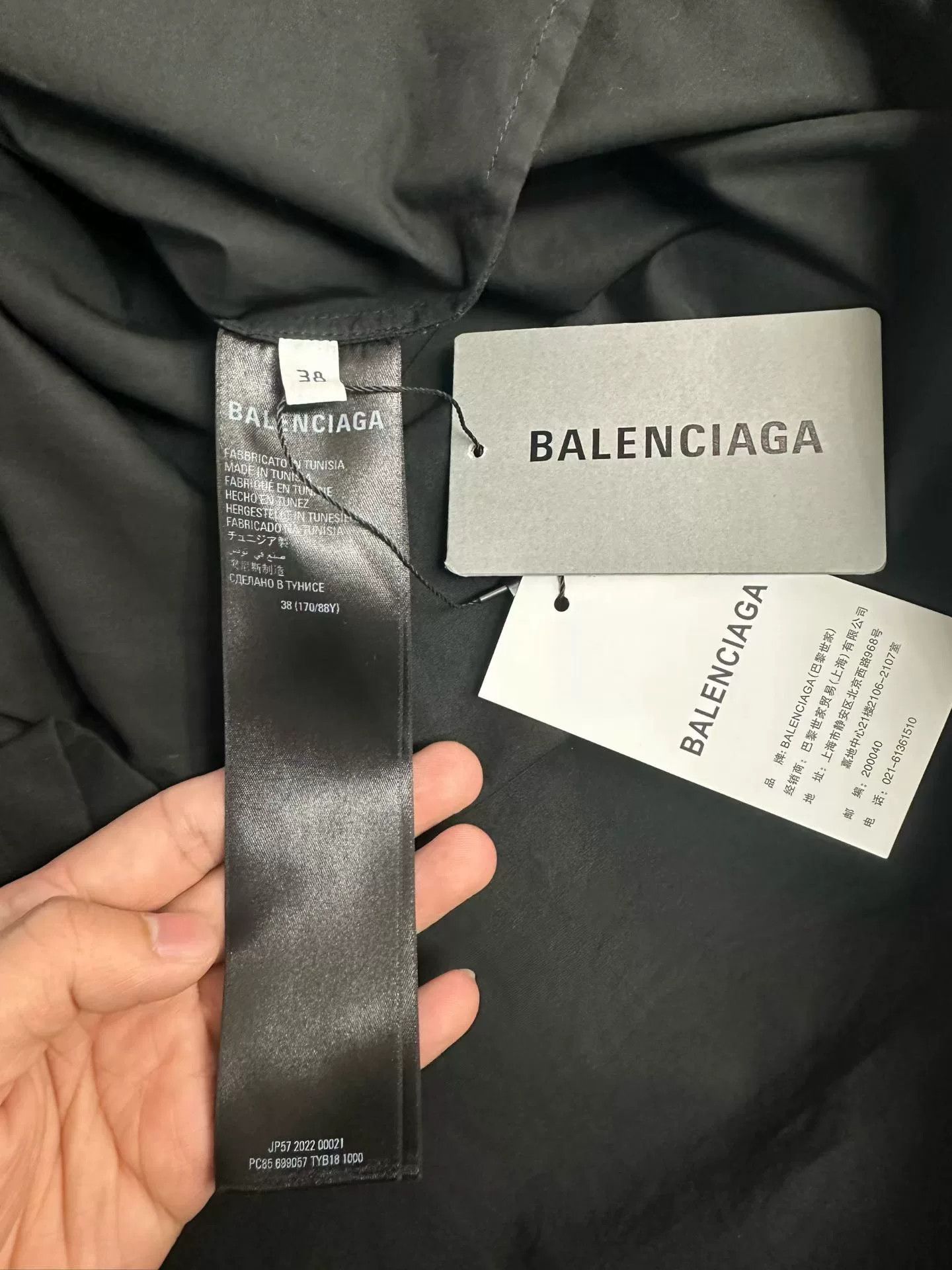 Balenciaga Balenciaga BB Embroidery Short Sleeve Shirt Size S Size US S / EU 44-46 / 1 - 5 Thumbnail