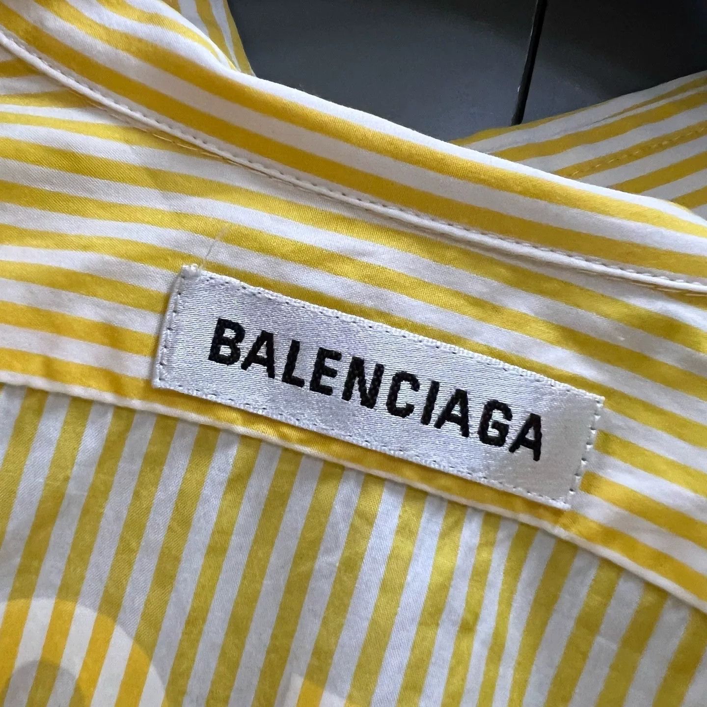 Balenciaga Balenciaga Striped Button Up Shirt Size F34 Size XS / US 0-2 / IT 36-38 - 4 Thumbnail