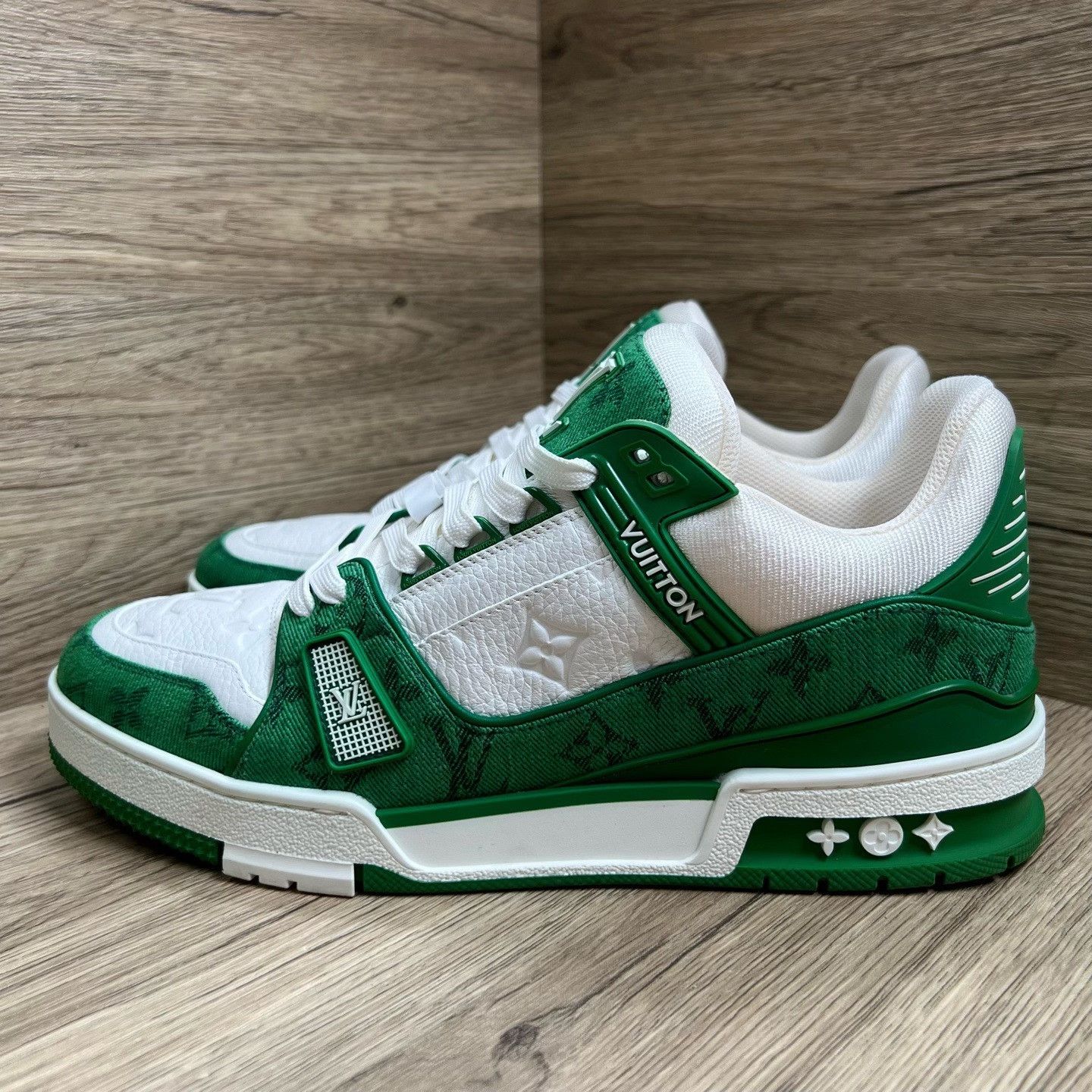 Louis Vuitton Louis Vuitton Monogram Trainer Low-Top Sneakers Size 8 Size US 8 / EU 41 - 2 Thumbnail