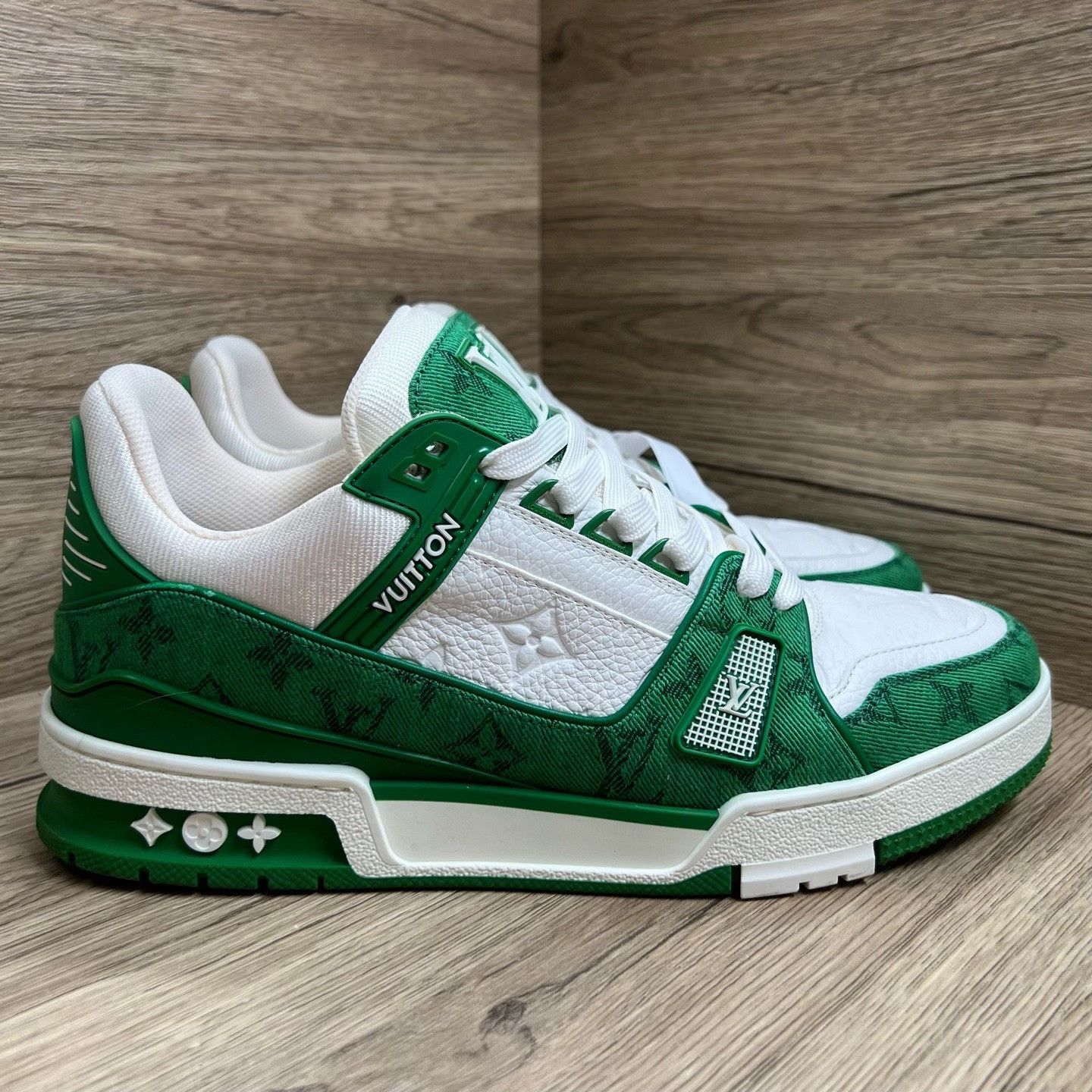 Louis Vuitton Louis Vuitton Monogram Trainer Low-Top Sneakers Size 8 Size US 8 / EU 41 - 4 Thumbnail