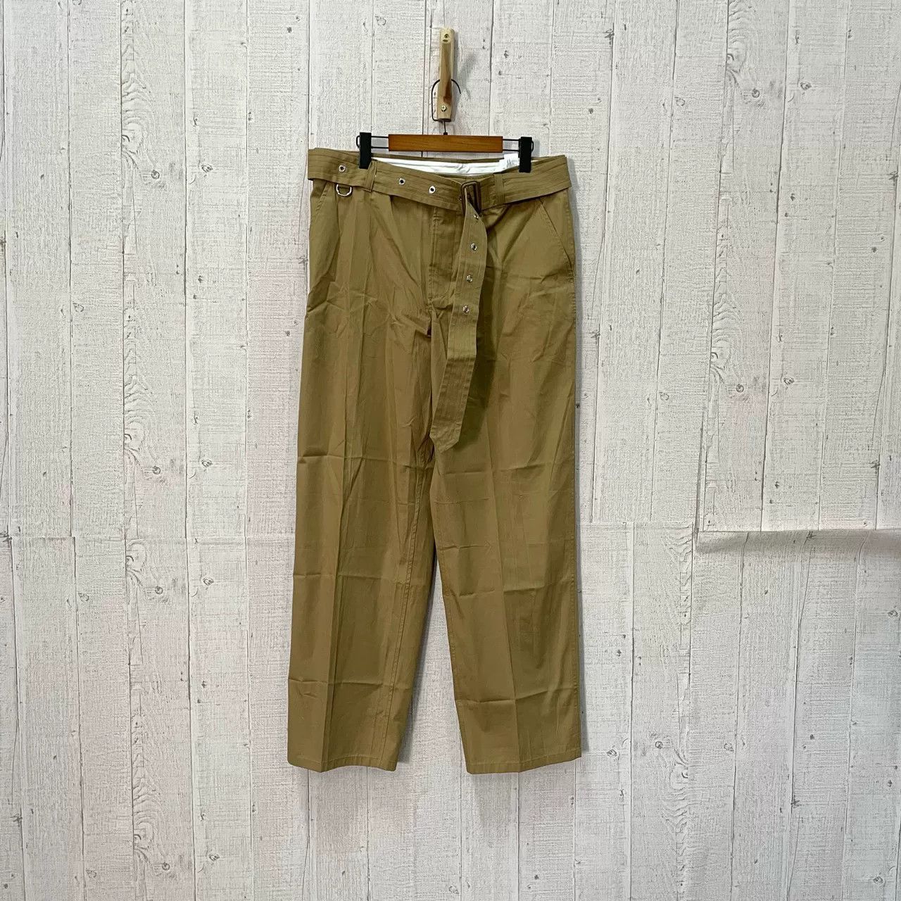 Burberry Burberry Khaki Cotton Trousers Size 36 Size US 36 / EU 52 - 2 Thumbnail