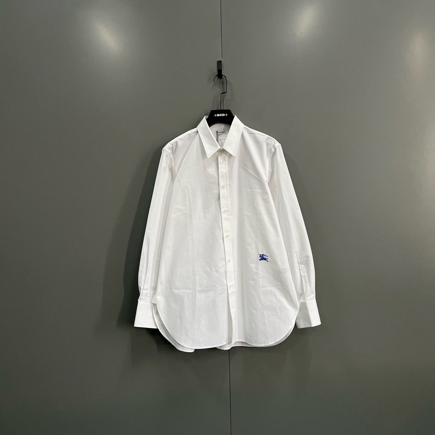 Burberry Burberry Equestrian Knight Logo White Shirt Size S Size US S / EU 44-46 / 1 - 2 Thumbnail