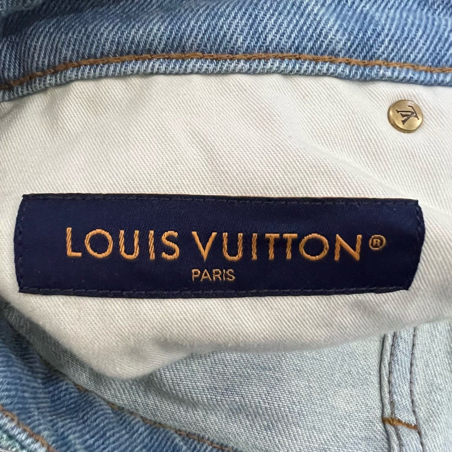 Louis Vuitton Louis Vuitton Damier Checkered Jeans Size 29 Size US 29 - 4 Thumbnail