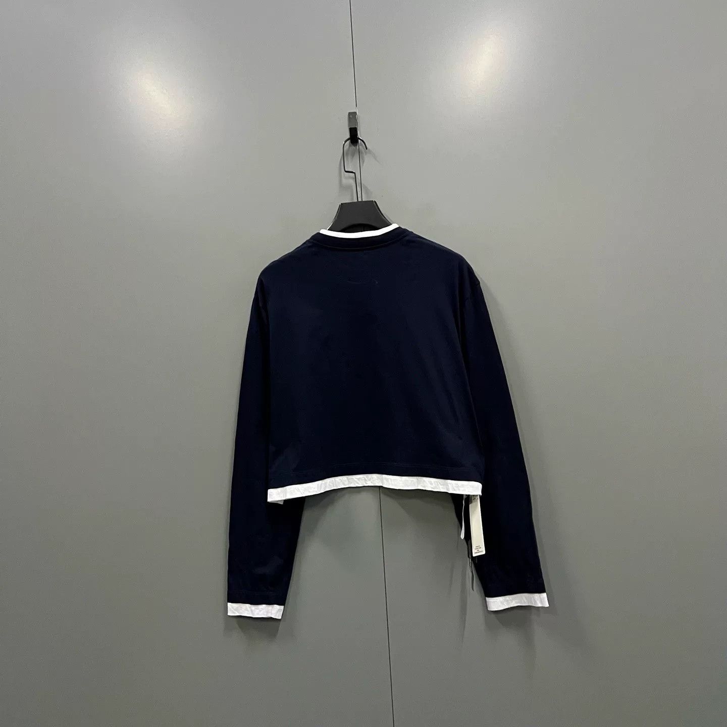 Prada Prada Logo Fake Two-Piece Long Sleeve Size S Size US S / EU 44-46 / 1 - 3 Thumbnail