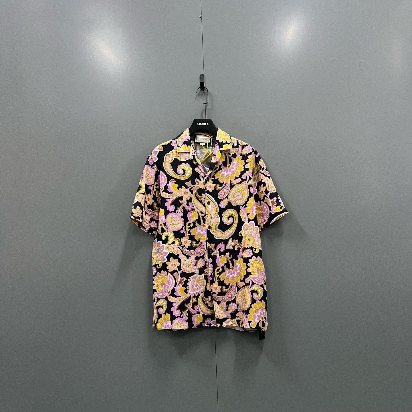 Gucci Gucci Paisley Floral Short Sleeve Shirt Size S Size US S / EU 44-46 / 1 - 2 Thumbnail