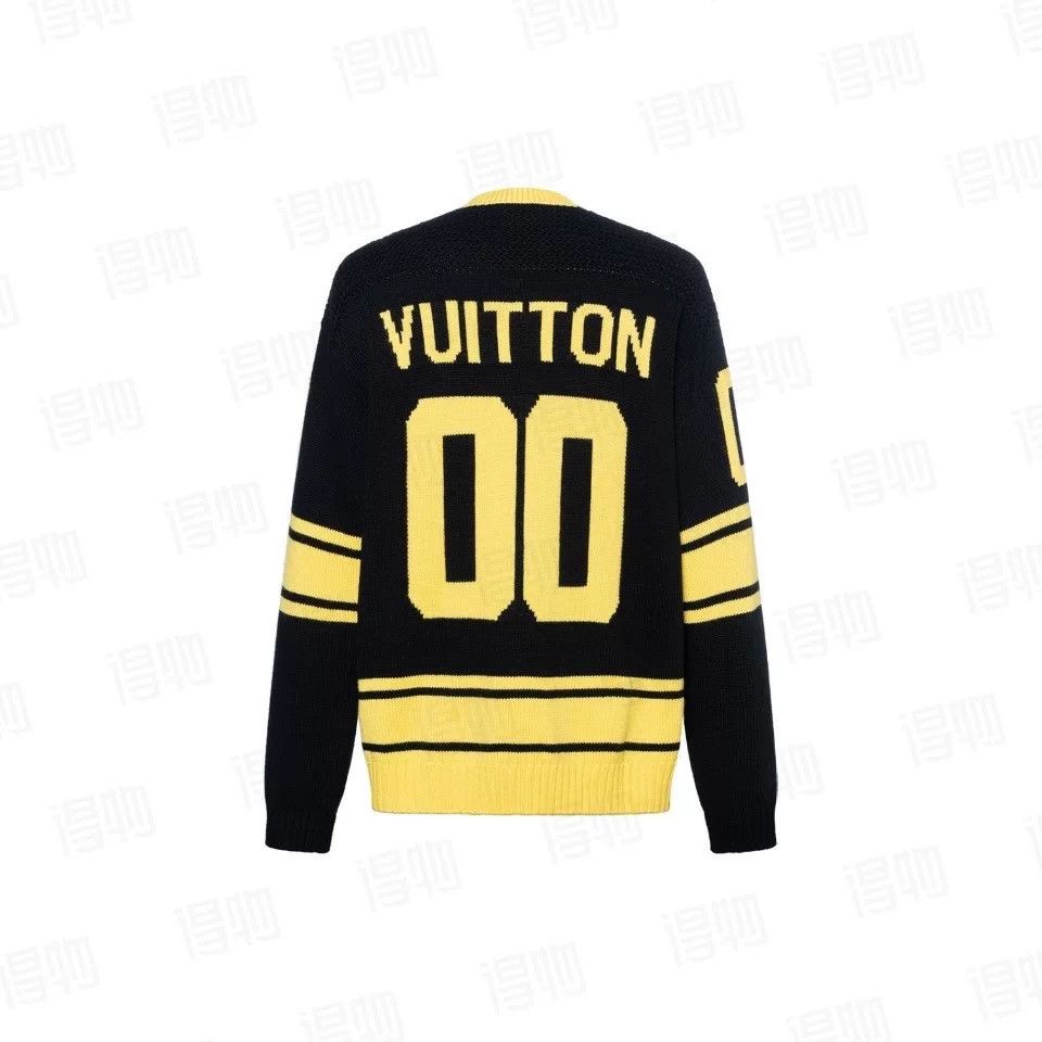 Louis Vuitton Louis Vuitton Intarsia Logo Sweater Size M Size US M / EU 48-50 / 2 - 8 Thumbnail