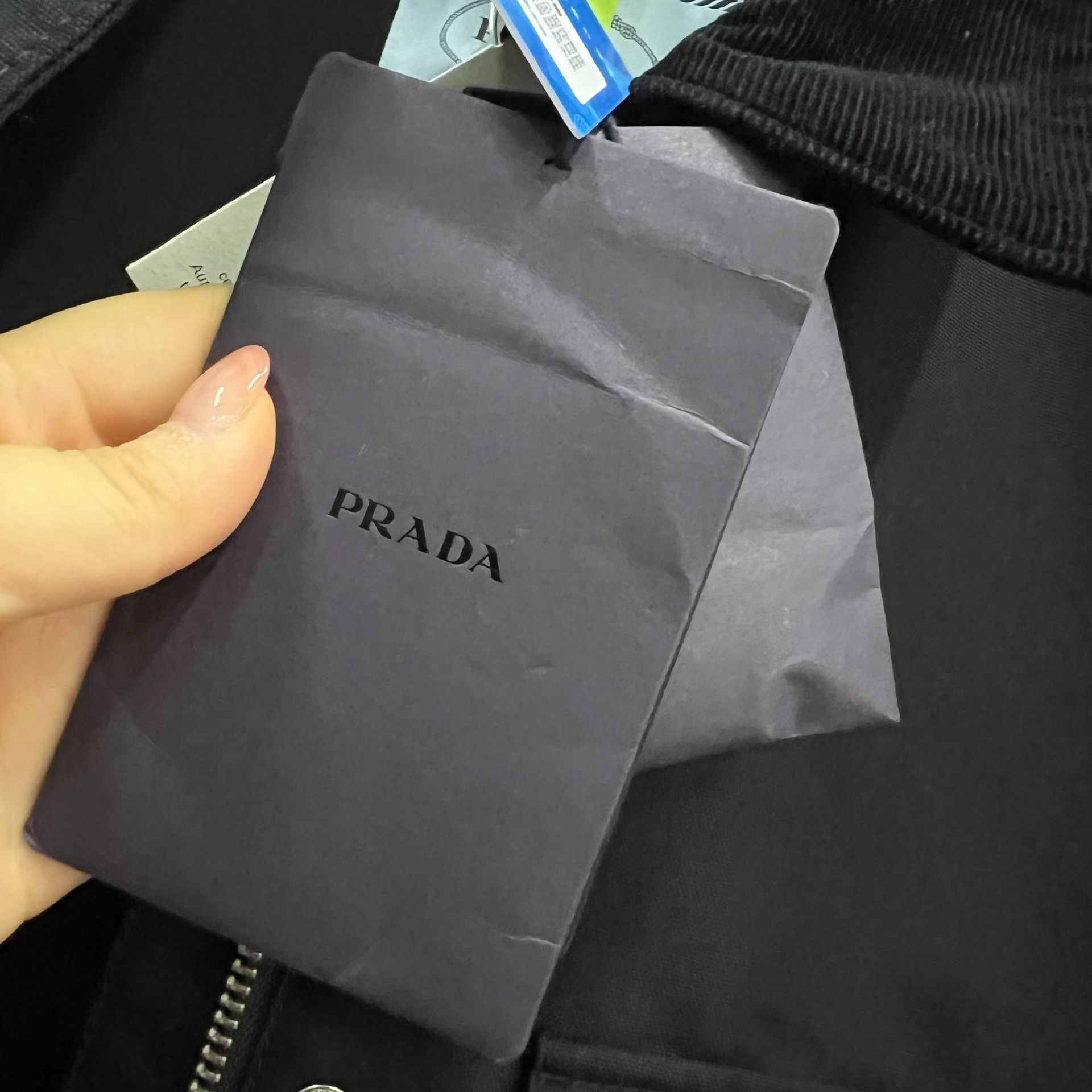 Prada Prada Logo Plaque Canvas Jacket Size 38 Size XS / US 0-2 / IT 36-38 - 6 Thumbnail