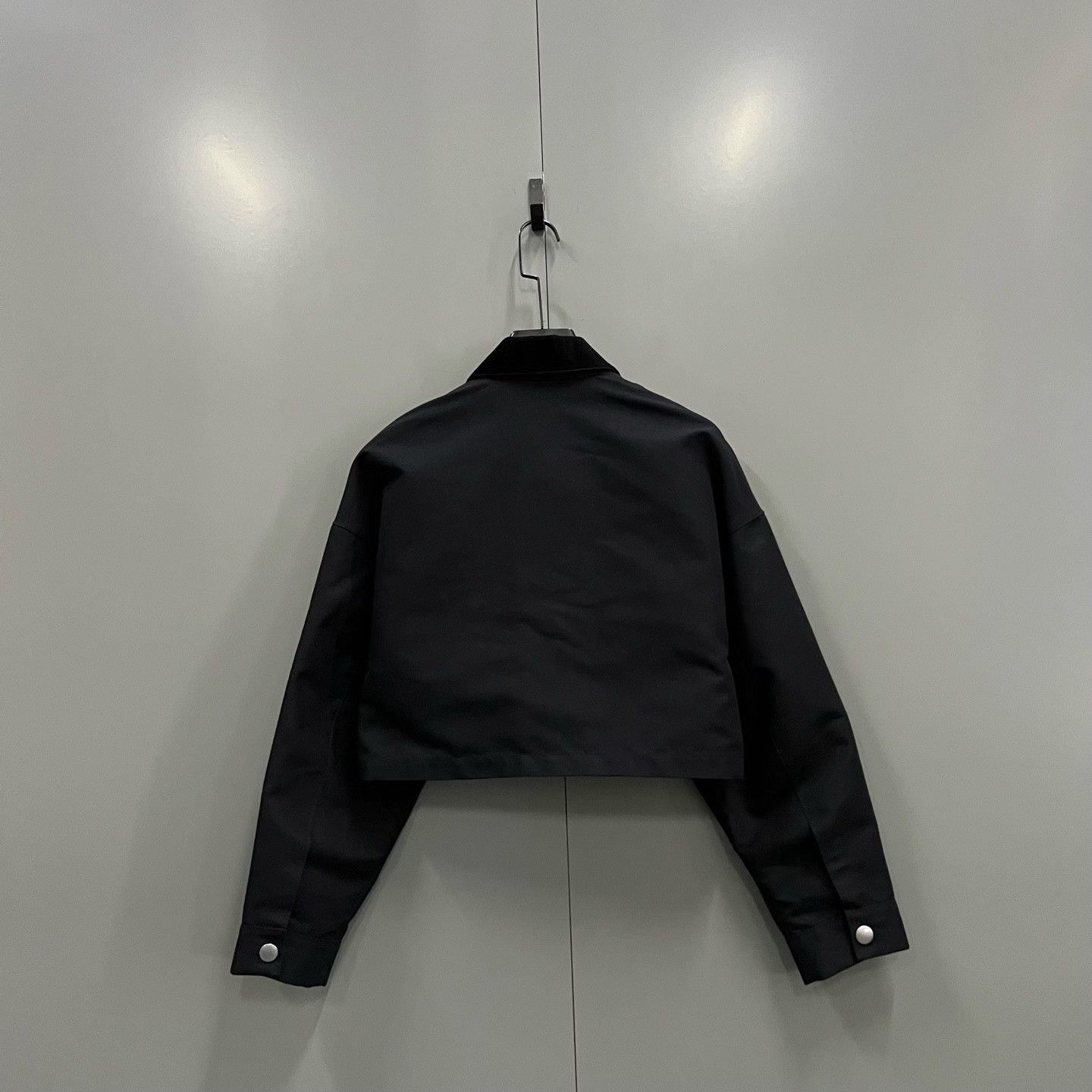 Prada Prada Logo Plaque Canvas Jacket Size 38 Size XS / US 0-2 / IT 36-38 - 3 Thumbnail