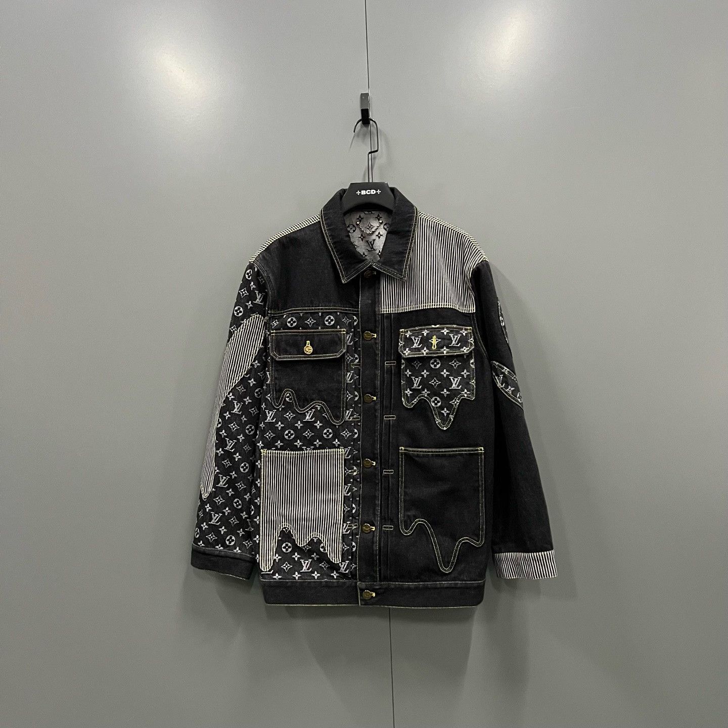 Louis Vuitton Louis Vuitton Monogram Denim Jacket Size 50 Size US M / EU 48-50 / 2 - 2 Thumbnail