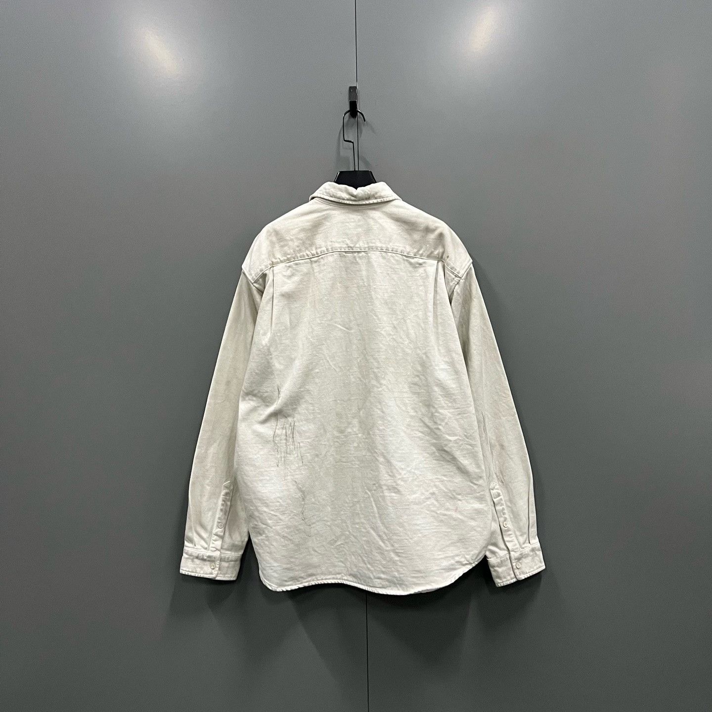 Balenciaga Balenciaga Embroidered BB Shirt Size M Size US M / EU 48-50 / 2 - 3 Thumbnail