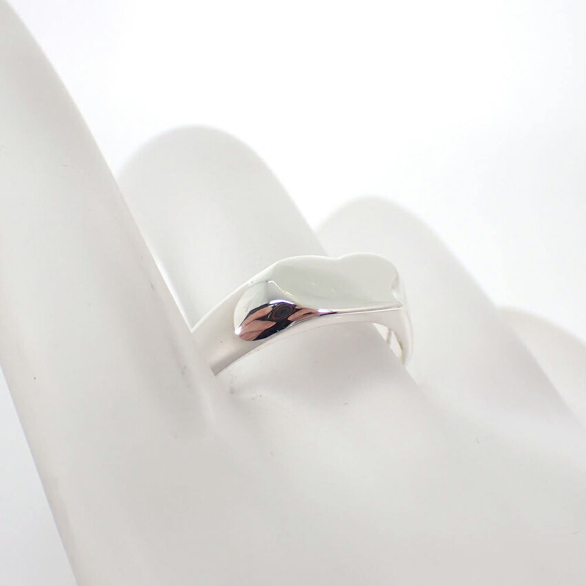 Tiffany & Co. TIFFANY & Co. 925 Signet Heart Ring, Size 17.5 Size ONE SIZE - 6 Thumbnail