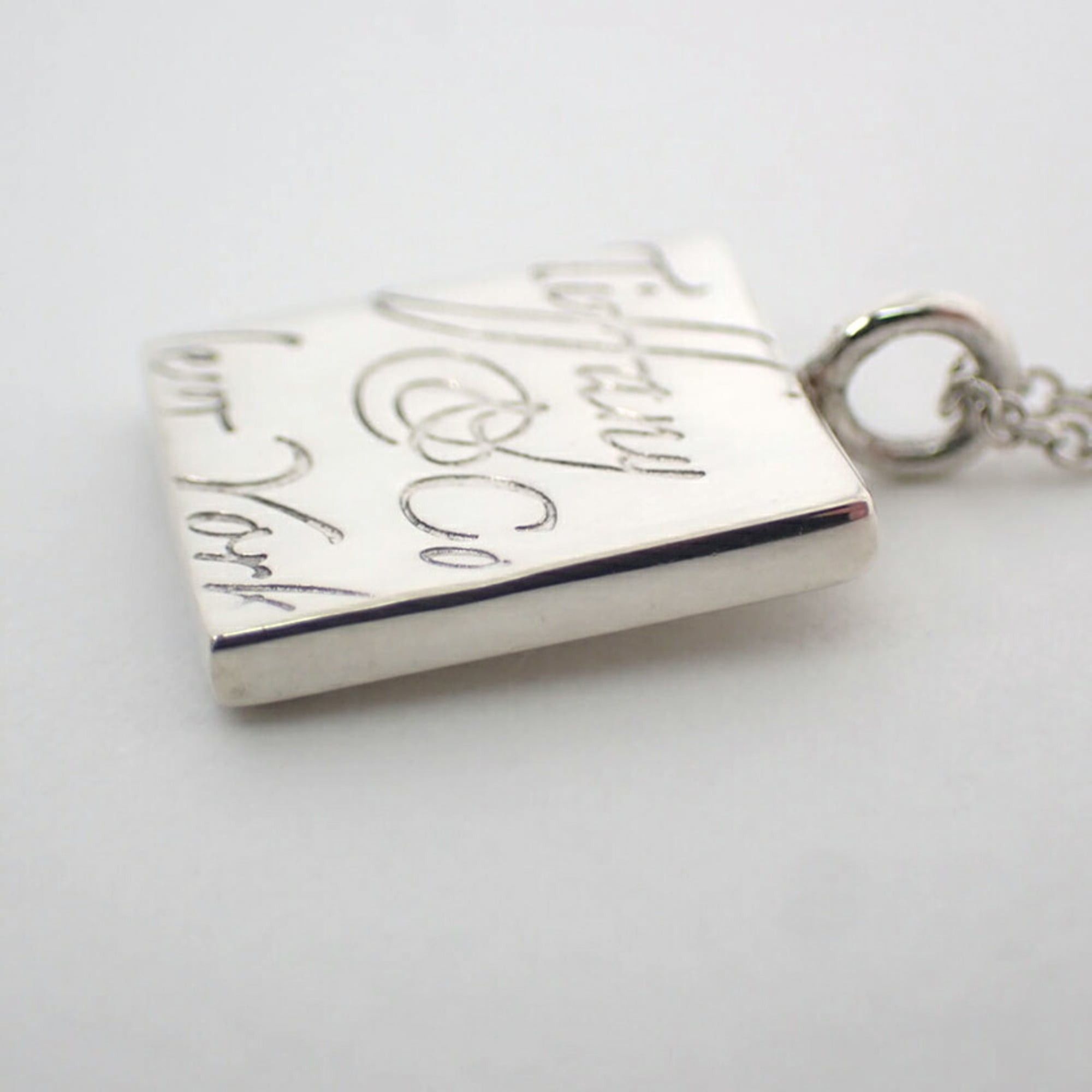 Tiffany & Co. TIFFANY & Co. 925 Notes Square Pendant Necklace Size ONE SIZE - 8 Thumbnail