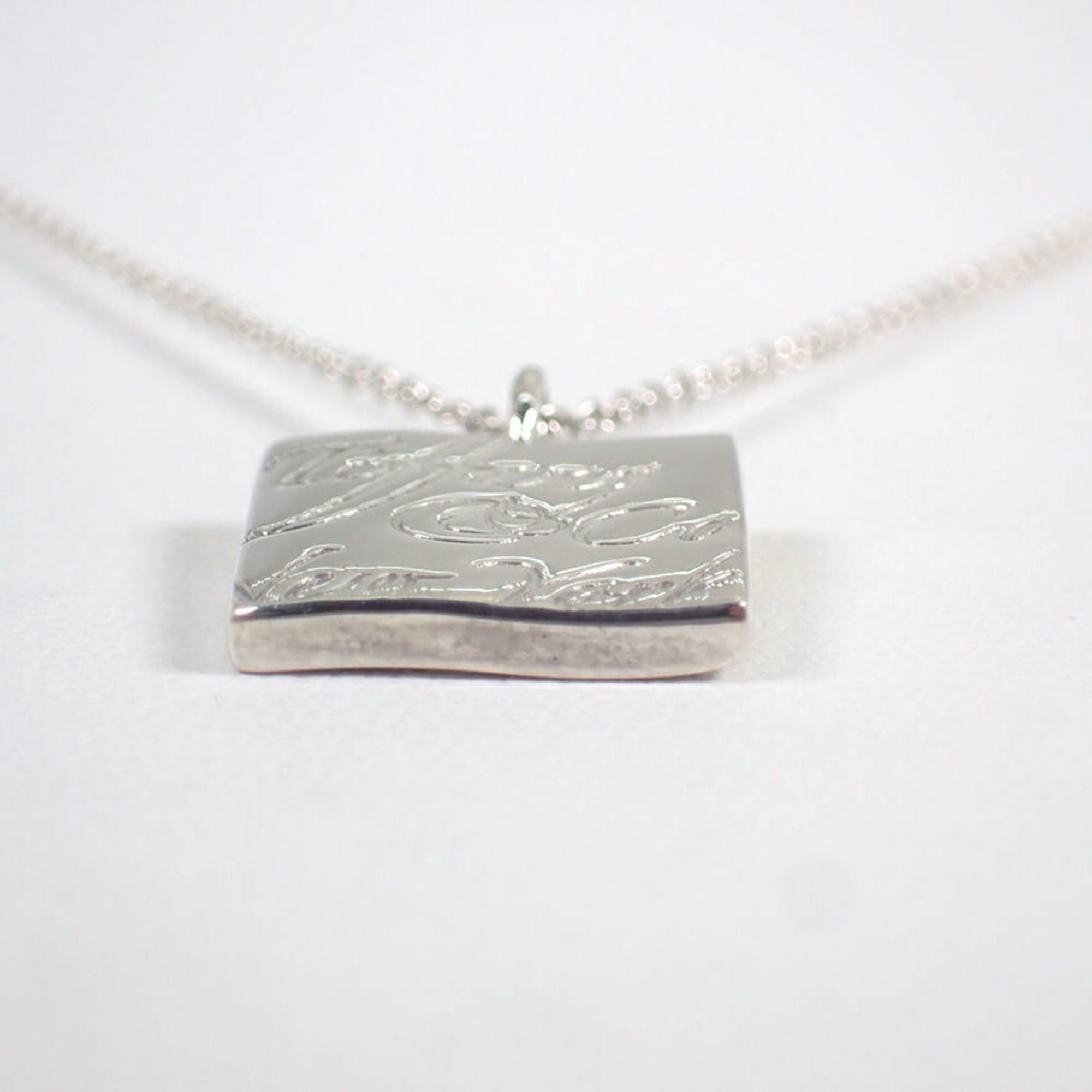 Tiffany & Co. TIFFANY & Co. 925 Notes Square Pendant Necklace Size ONE SIZE - 5 Thumbnail