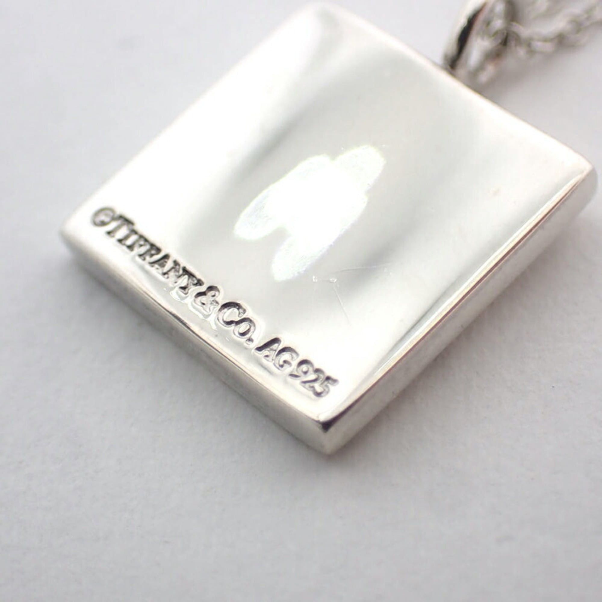 Tiffany & Co. TIFFANY & Co. 925 Notes Square Pendant Necklace Size ONE SIZE - 9 Thumbnail